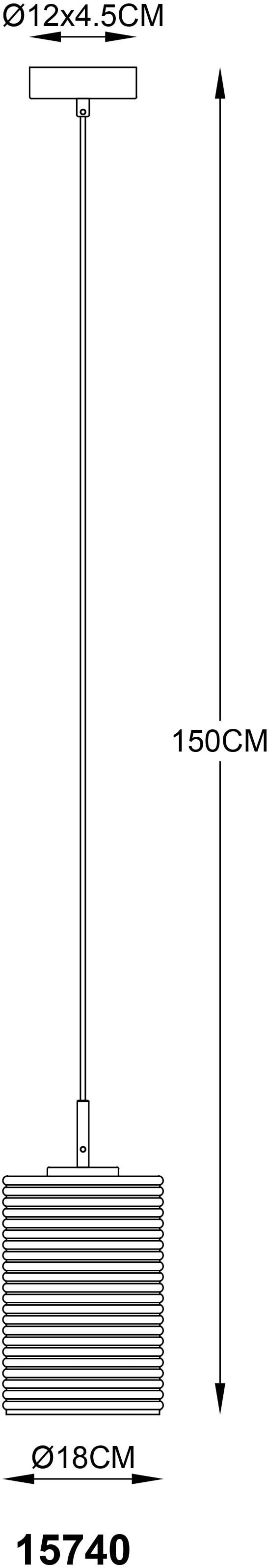 GLOBO LIGHTING LED Pendelleuchte »LAMPIGNA«, Leuchtmittel LED-Modul | LED fest integriert, Hängelampe/Hängeleuchte/Wohnzimmer/Esstisch/rauchfarben
