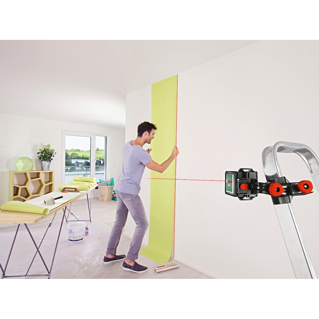 Bosch Home & Garden Kreuzlinienlaser »Quigo III«, Max. Reichweite: 10m