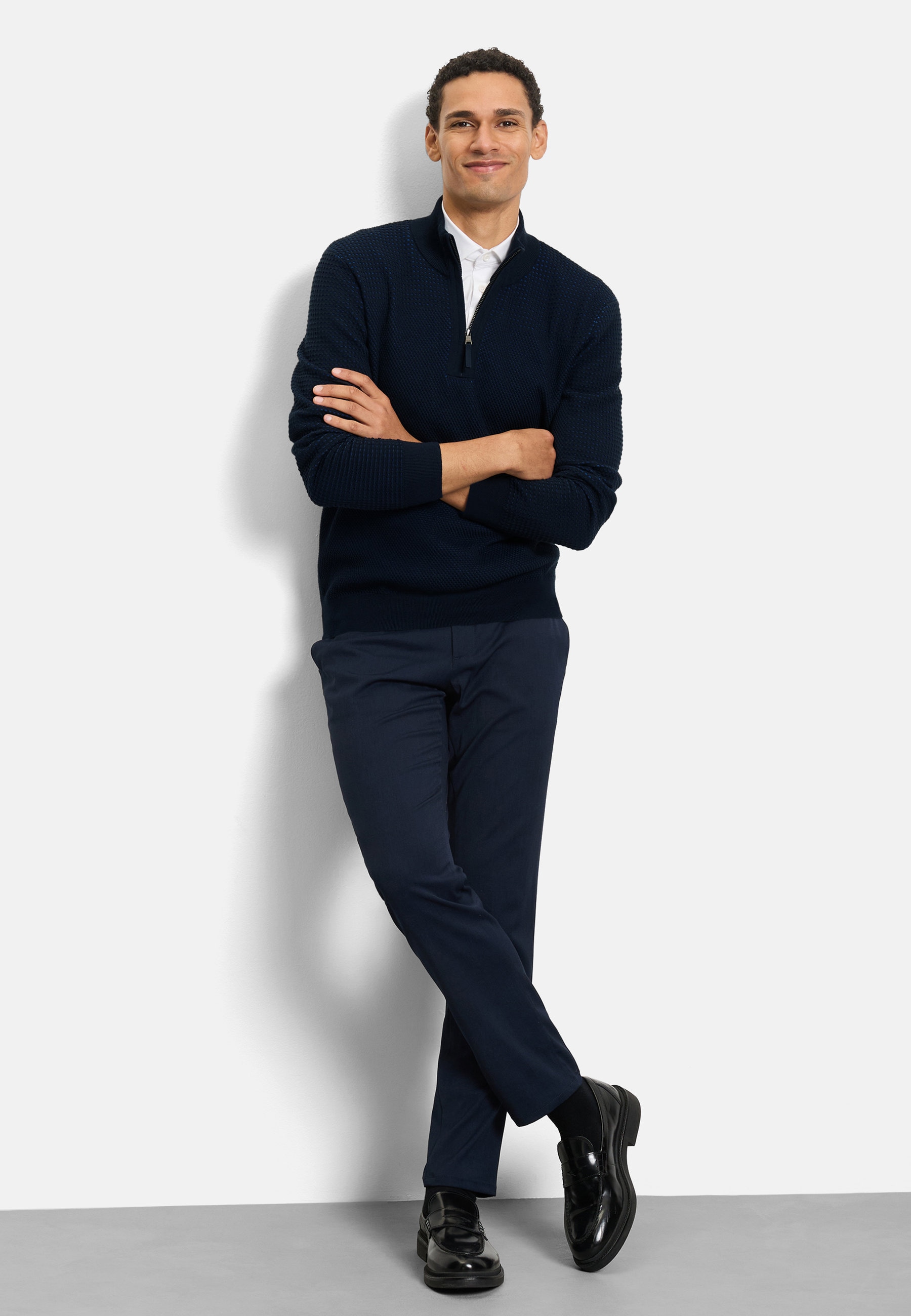 OLYMP Strickpullover »OLYMP Casual Strick«