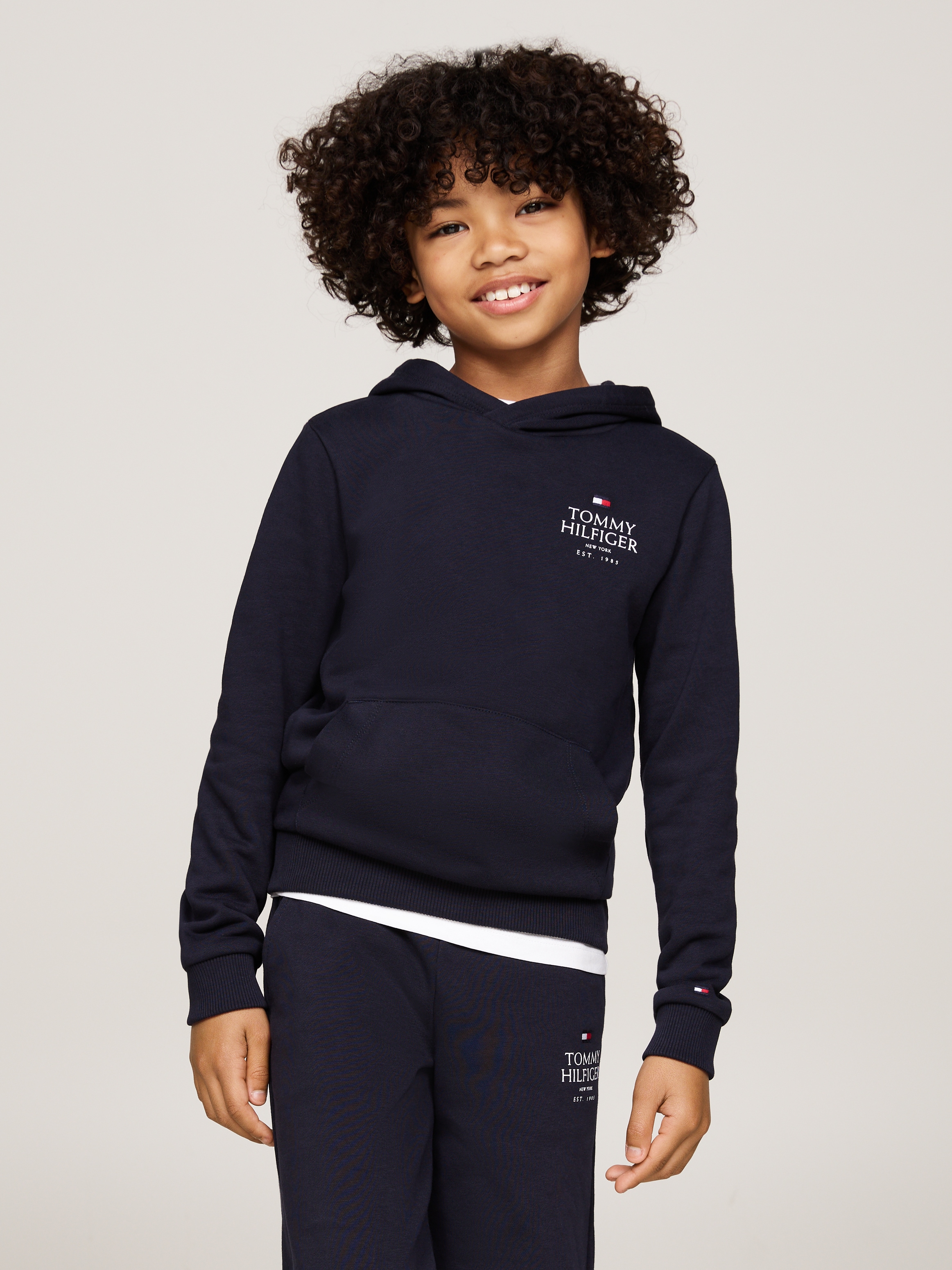 TOMMY HILFIGER Sportinis megztinis su gobtuvu »TH LOG...