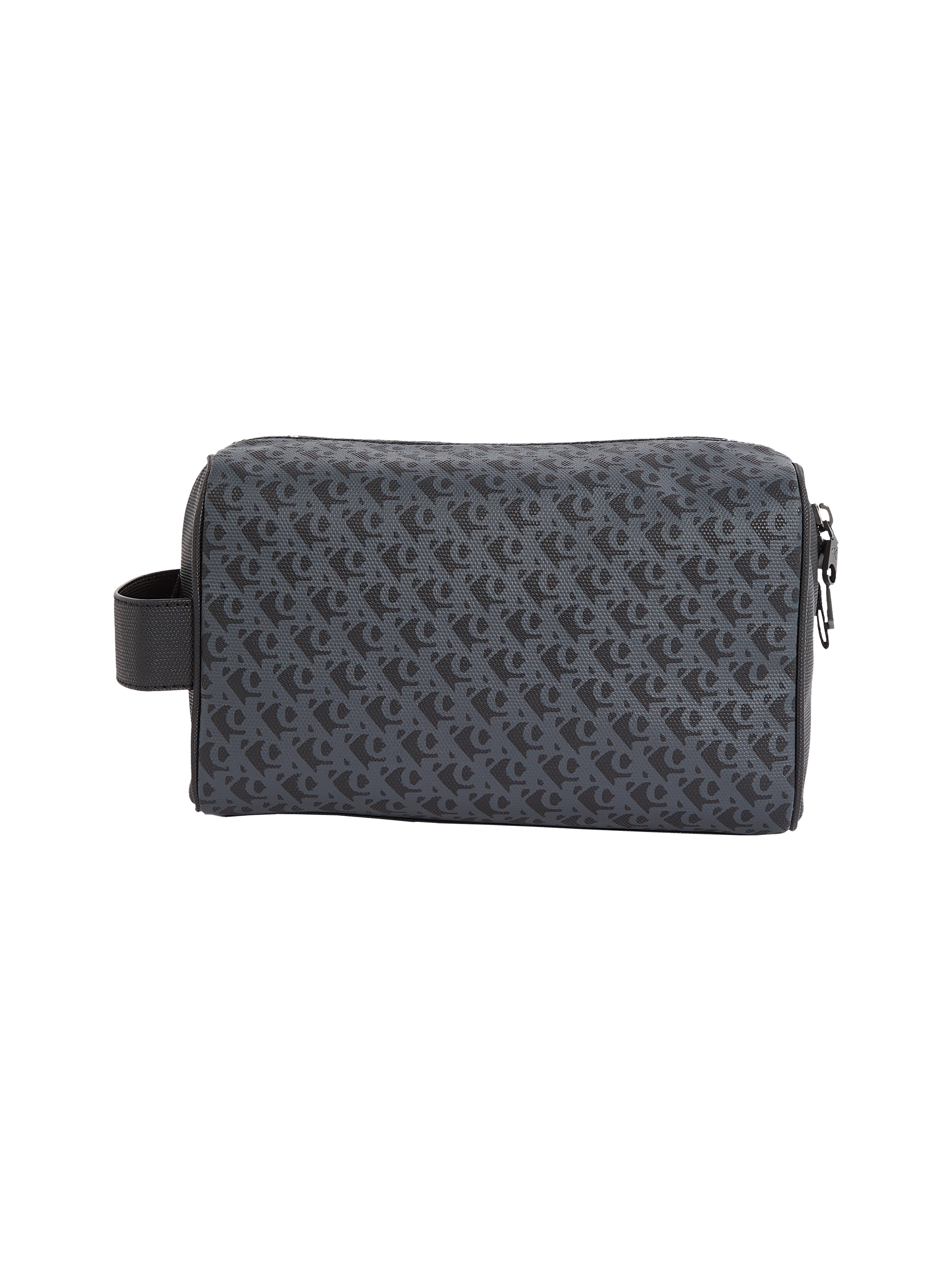 Calvin Klein Jeans Kulturbeutel »AOP TEXTURED DOPP KIT«, Schminktasche, Kosmetiktasche, Essential Bag mit CK Muster