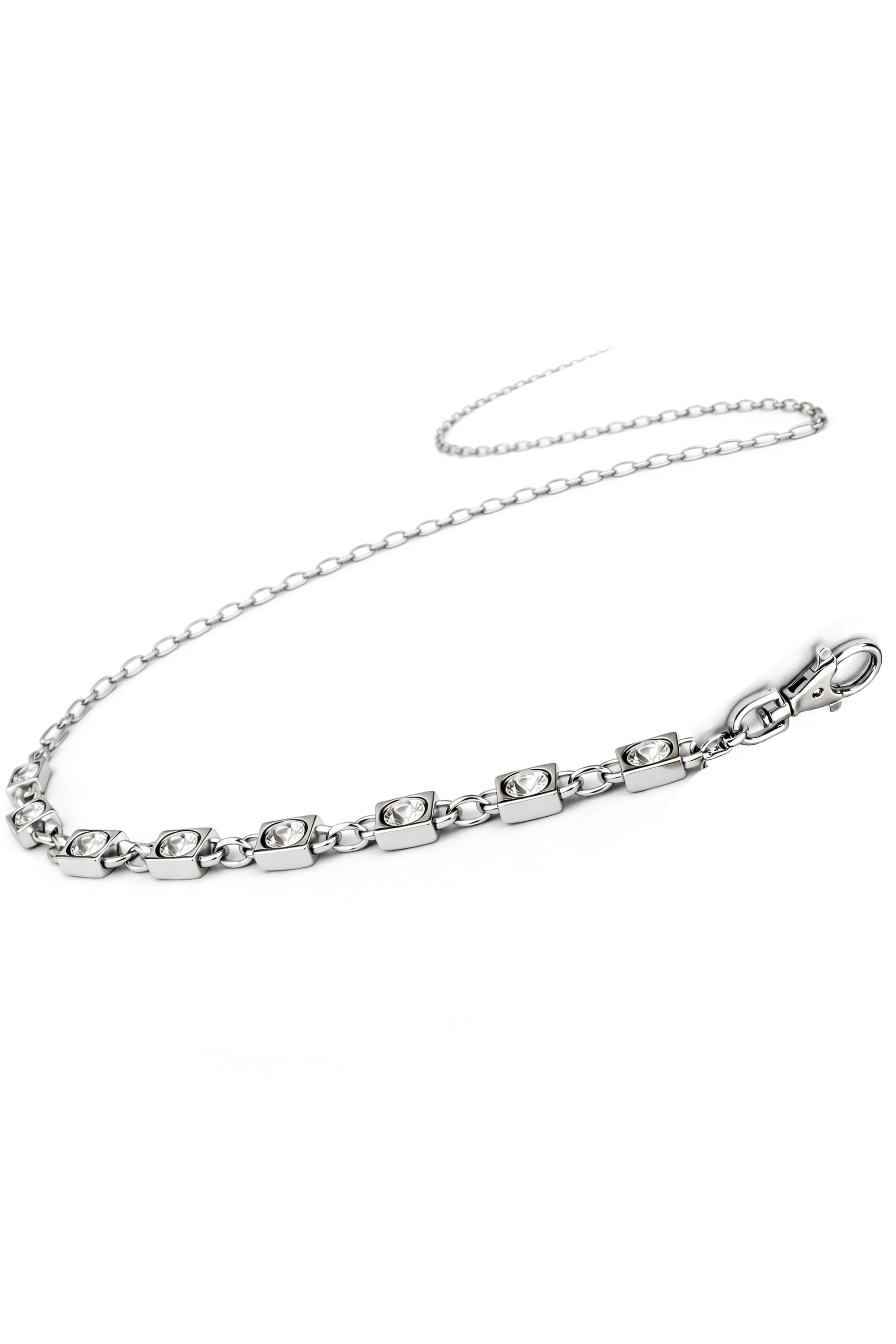 COLLEZIONE ALESSANDRO Kettengürtel "Strass" mit eleganten Strass Steinen, M günstig online kaufen