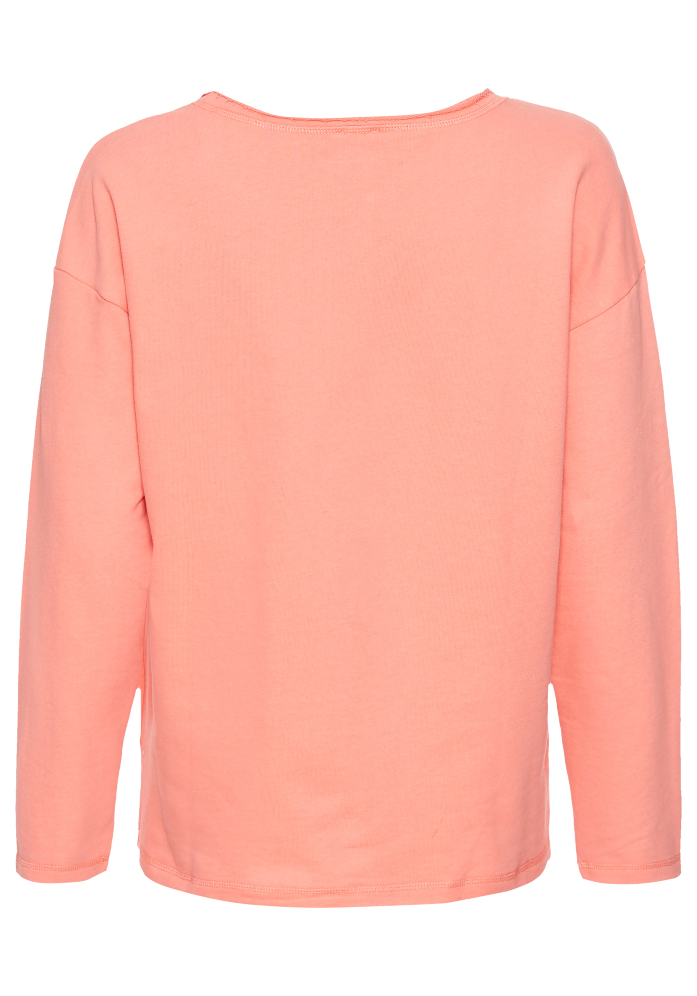 Laura Scott Longsweatshirt, mit Fransenkante - NEUE KOLLEKTION
