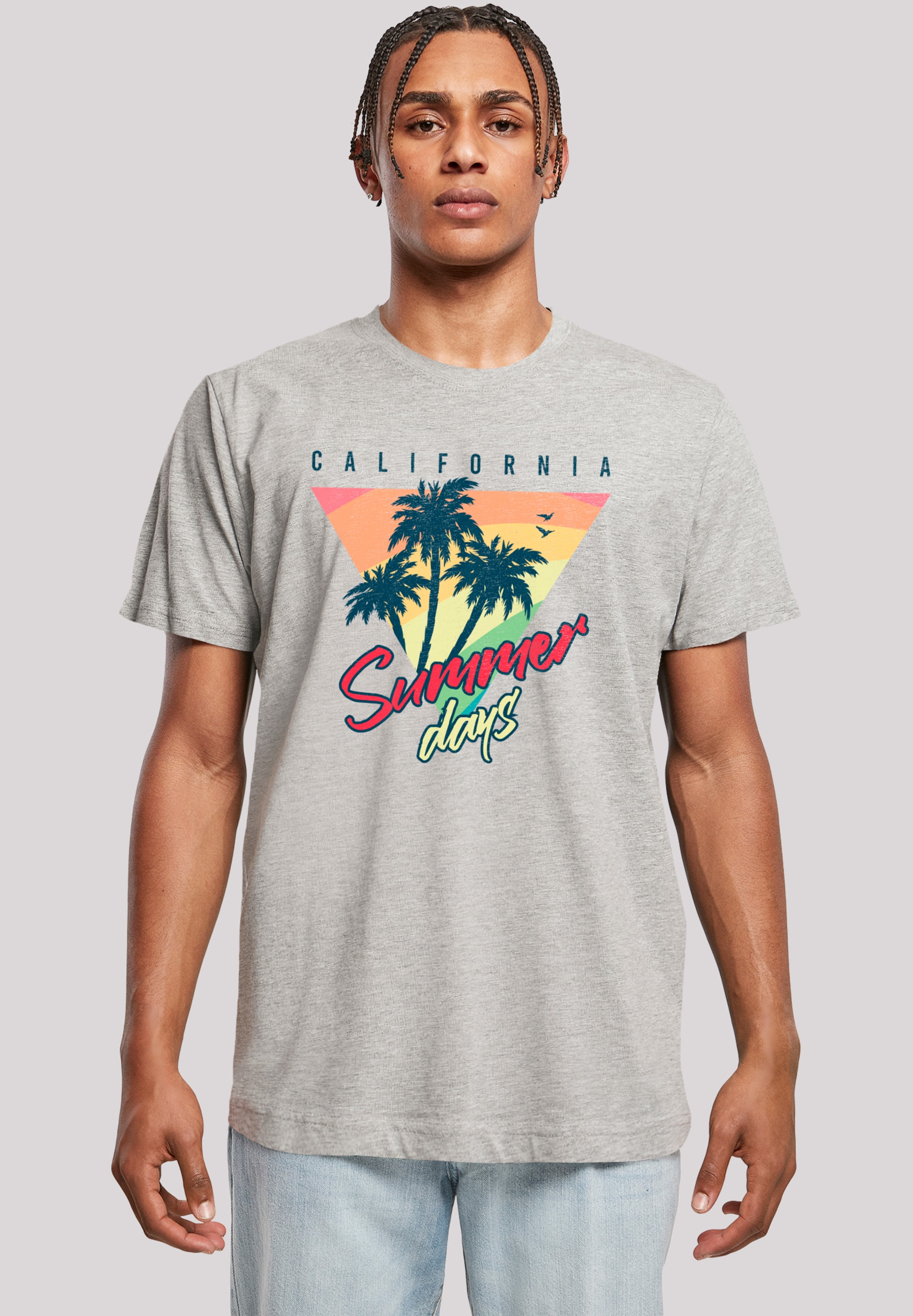 F4NT4STIC T-Shirt "California Summer Days Palm", Premium Qualität günstig online kaufen