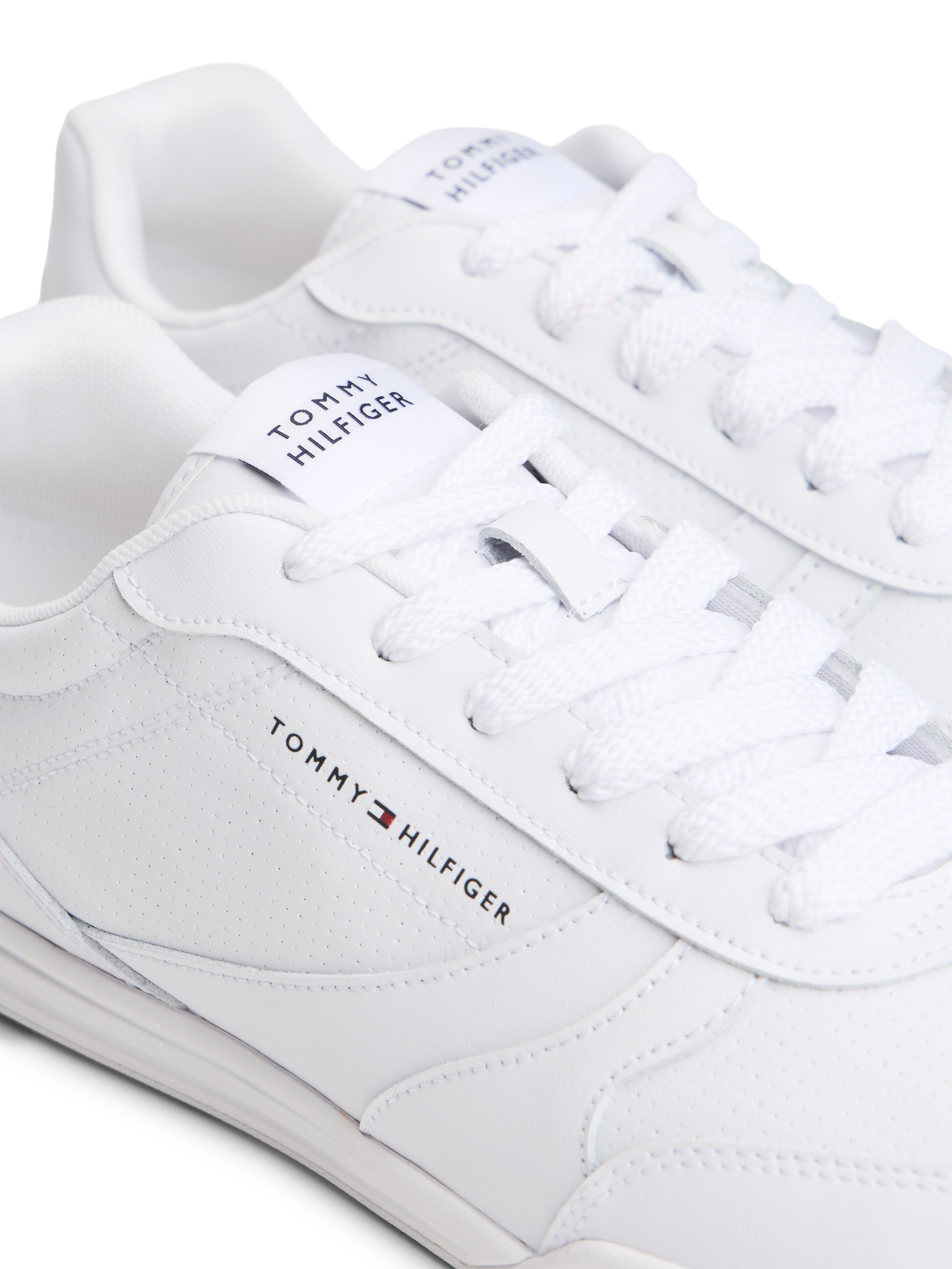 Tommy Hilfiger Sneaker "LOPRO CUP LEATHER", Freizeitschuh, Halbschuh, Schnü günstig online kaufen