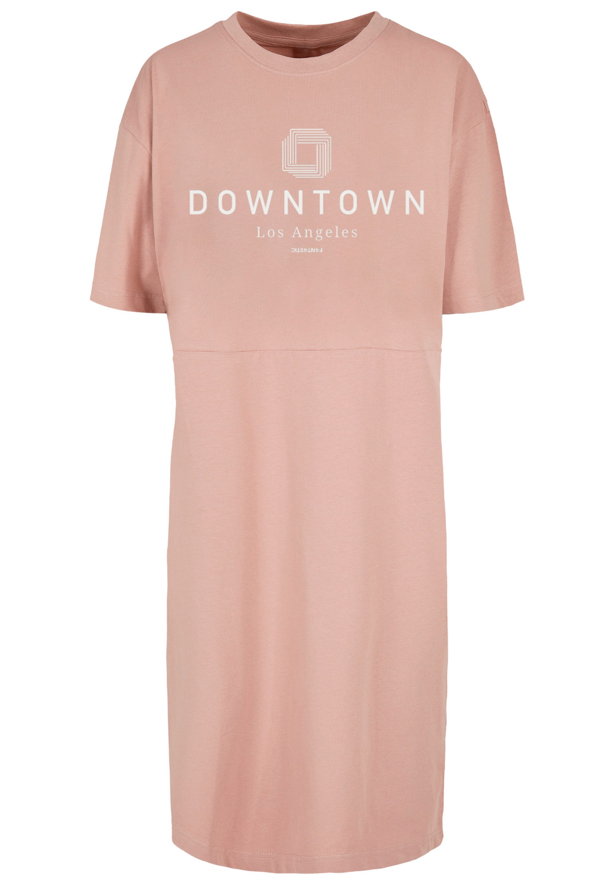 F4NT4STIC Shirtkleid "Downtown LA" Ohne Taschen Print günstig online kaufen