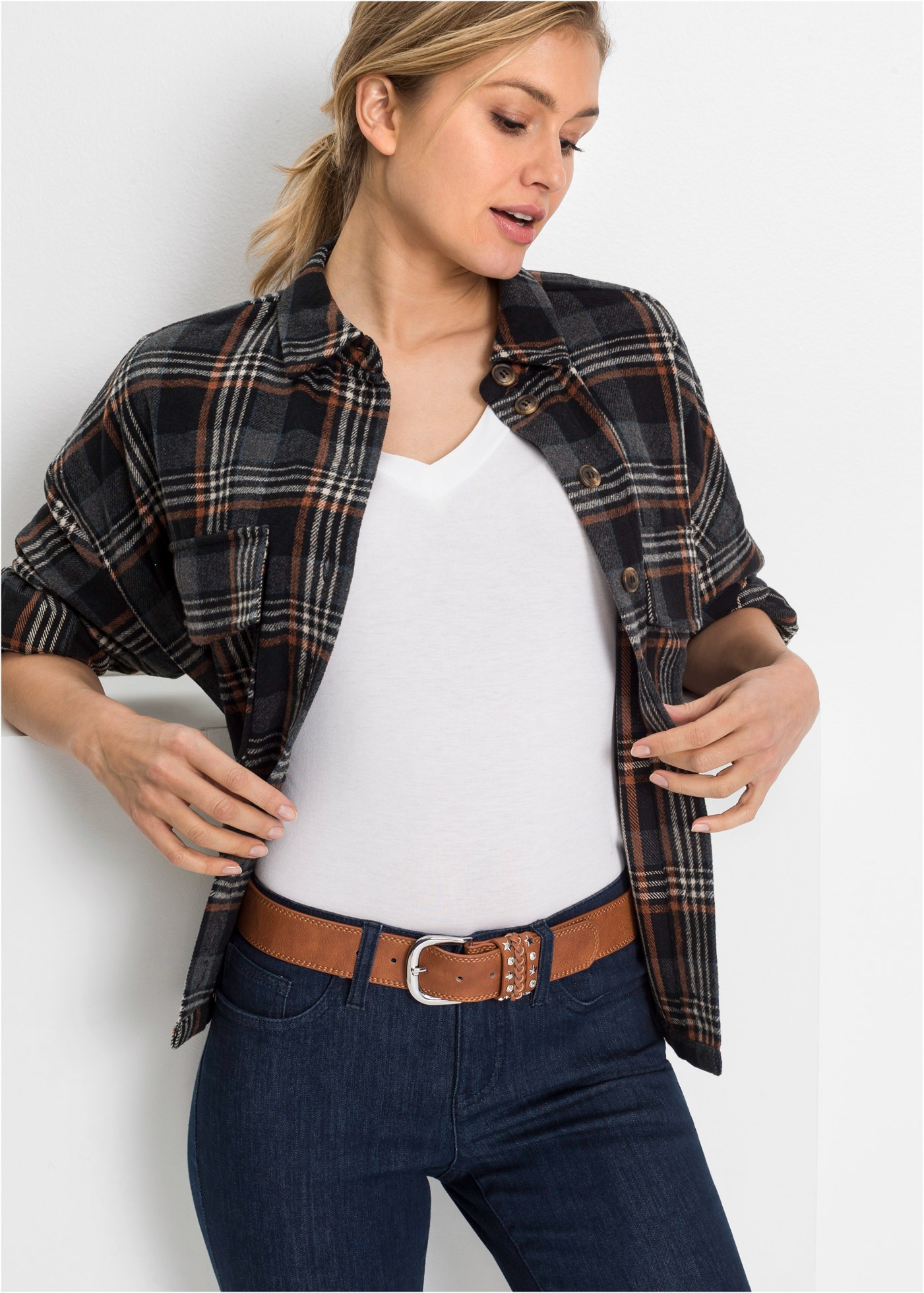 bonprix Hüftgürtel "Gürtel" aus Polyurethan, bequeme Passform, casual Stil, günstig online kaufen