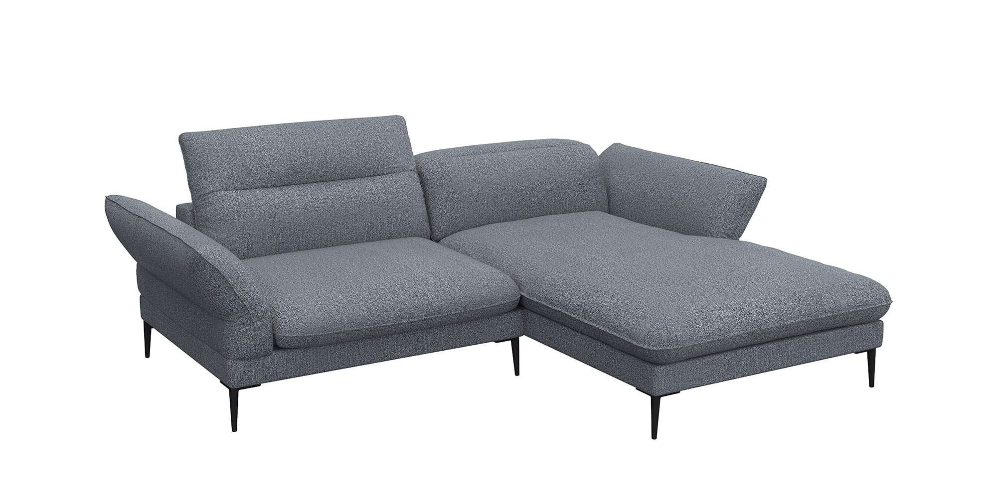 FLEXLUX "Salino, Funktionssofa mit Recamiere, Relaxsofa, Ecksofa" Sofa mit günstig online kaufen