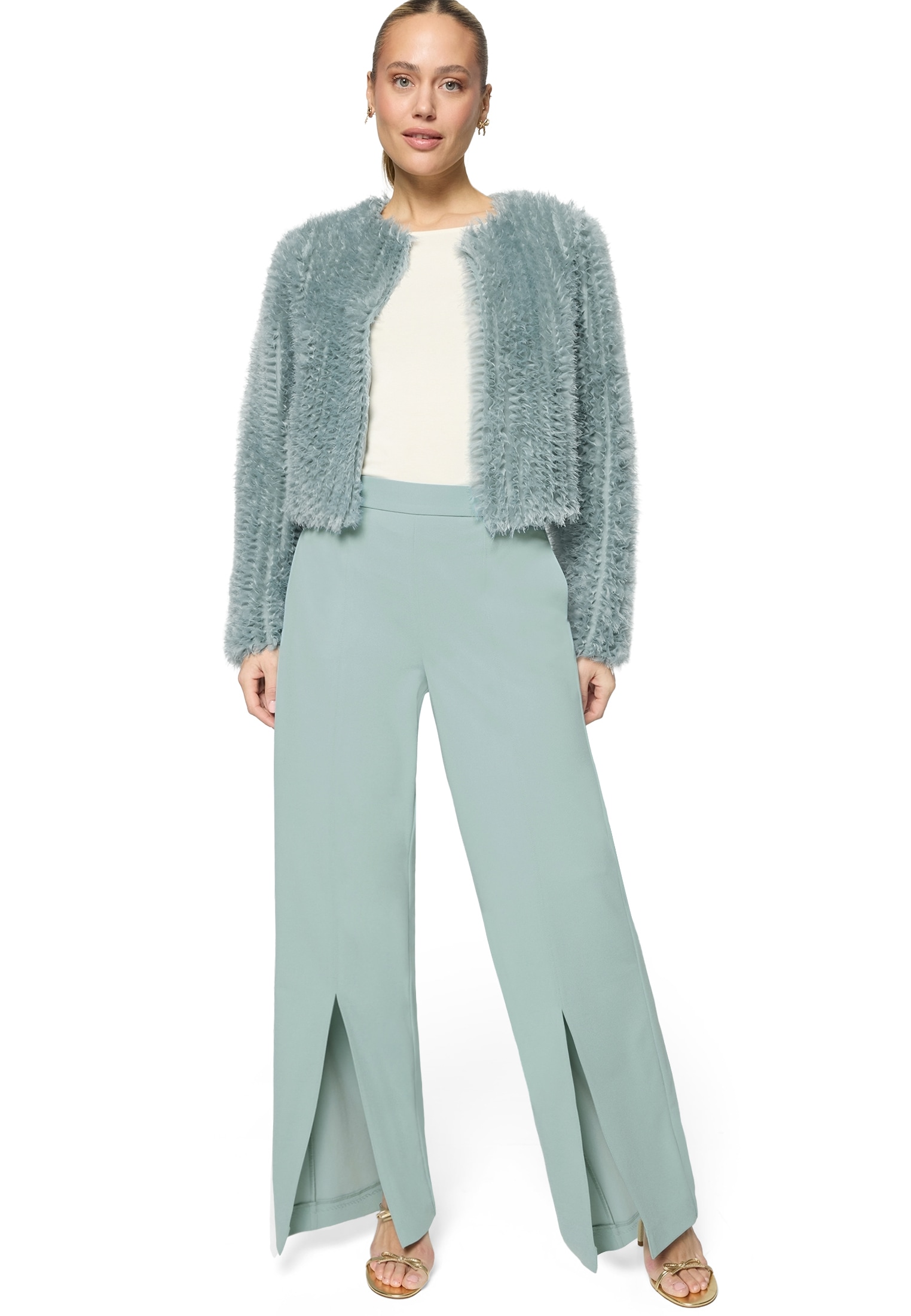 Zero Jackenblazer »Damen mit Struktur« Material