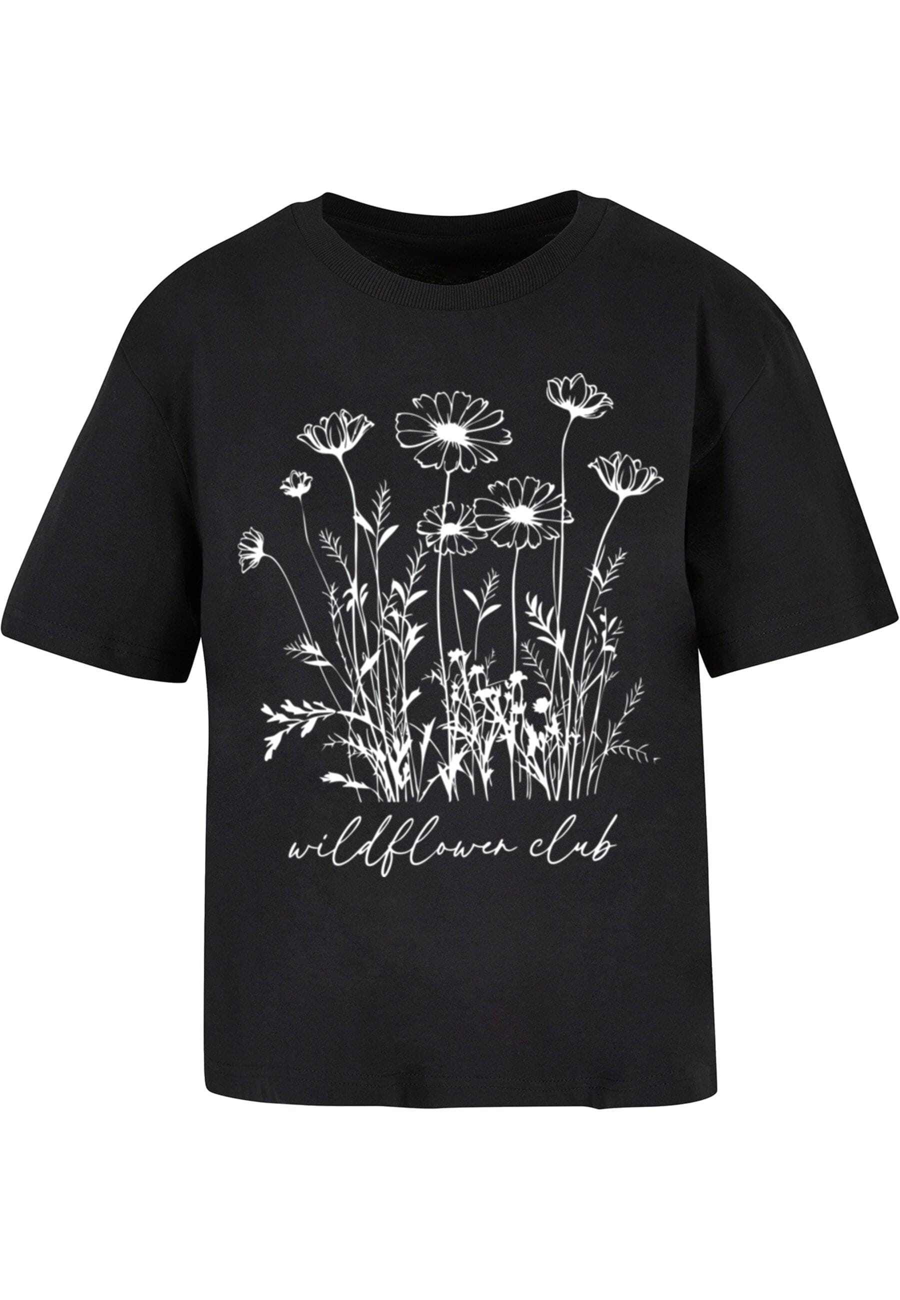 CLOUD 5IVE T-Shirt "CLOUD 5IVE Ladies 77 Wildflower Black Tee", (1 tlg.) günstig online kaufen