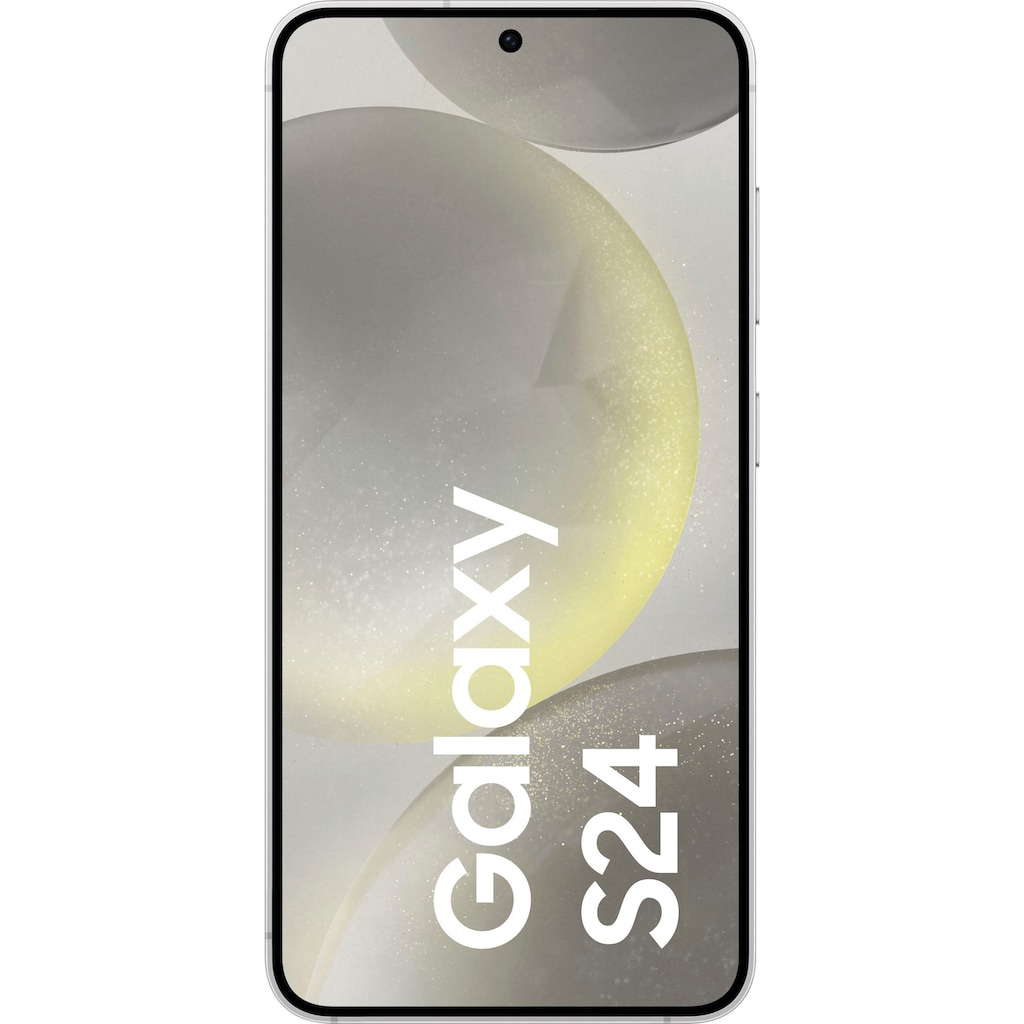 Samsung Smartphone »Galaxy S24 256GB«, Marble Gray, 15,64 cm/6,2 Zoll, 256 GB Speicherplatz, 50 MP Kamera