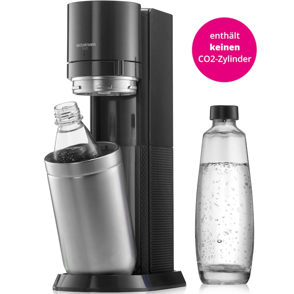 SodaStream Wassersprudler »DUO«, (Set, 3 tlg.)