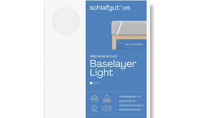 Matratzenauflage »Baselayer Matratzenschutz Light«, (1 St.)