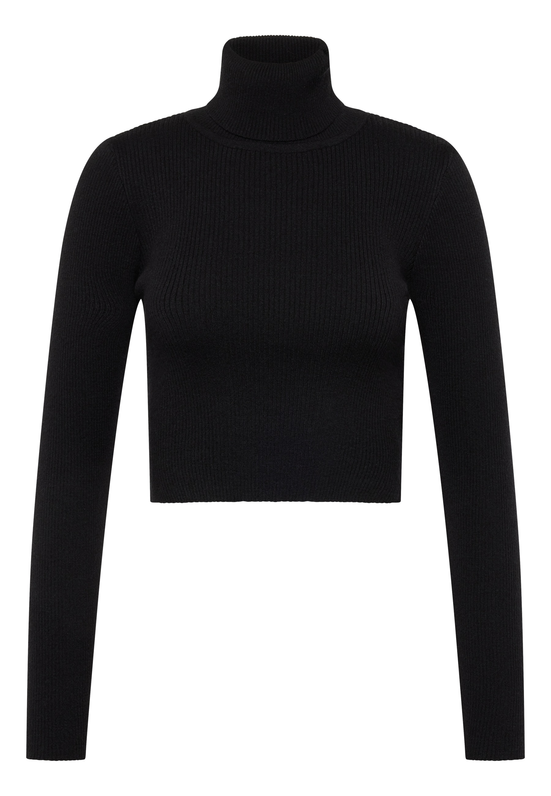 Mavi Stehkragenpullover »HIGH NECK SWEATER«, Verkürztes High Neck Sweater