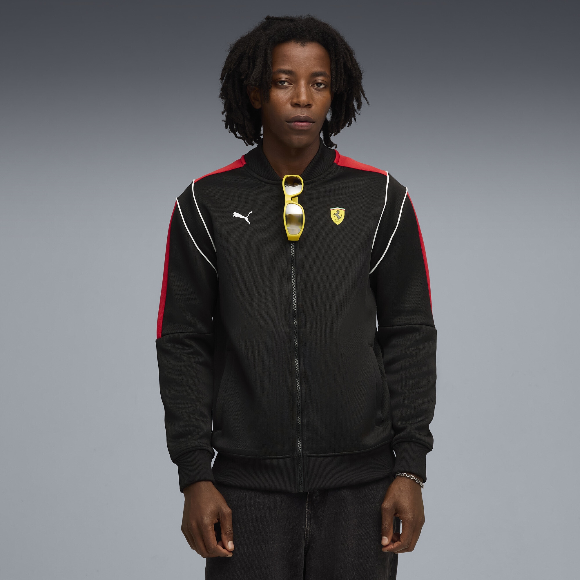 PUMA Sweatjacke »Scuderia Ferrari MT7 Trainingsjacke Herren«
