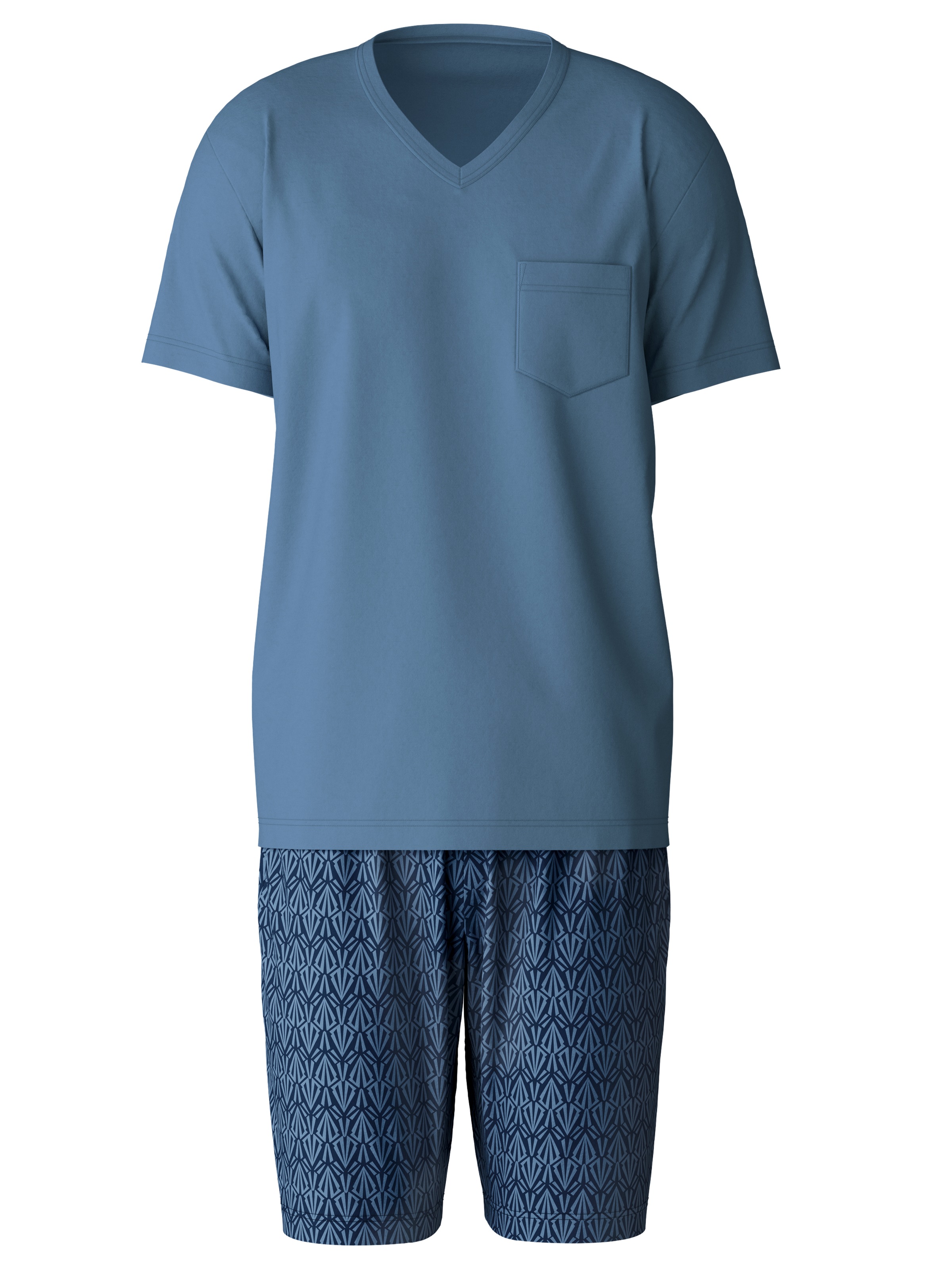 CALIDA Shorty "Relax Imprint 2" 2 Stk. tlg., mit aufgesetzter Brusttasche günstig online kaufen