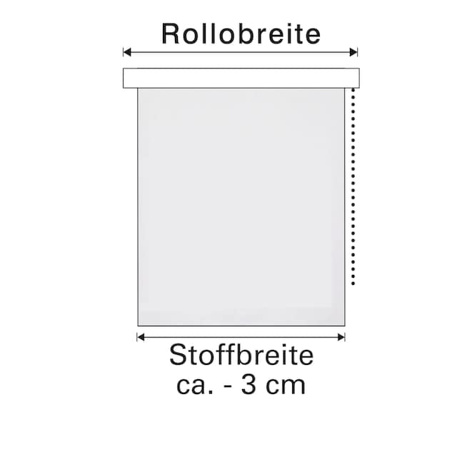 WOHNIDEE-Kollektion Seitenzugrollo »Rollo Verdunklung«, verdunkelnd, ohne  Bohren, freihängend, Klebemontage / Schraubmontage möglich kaufen | BAUR