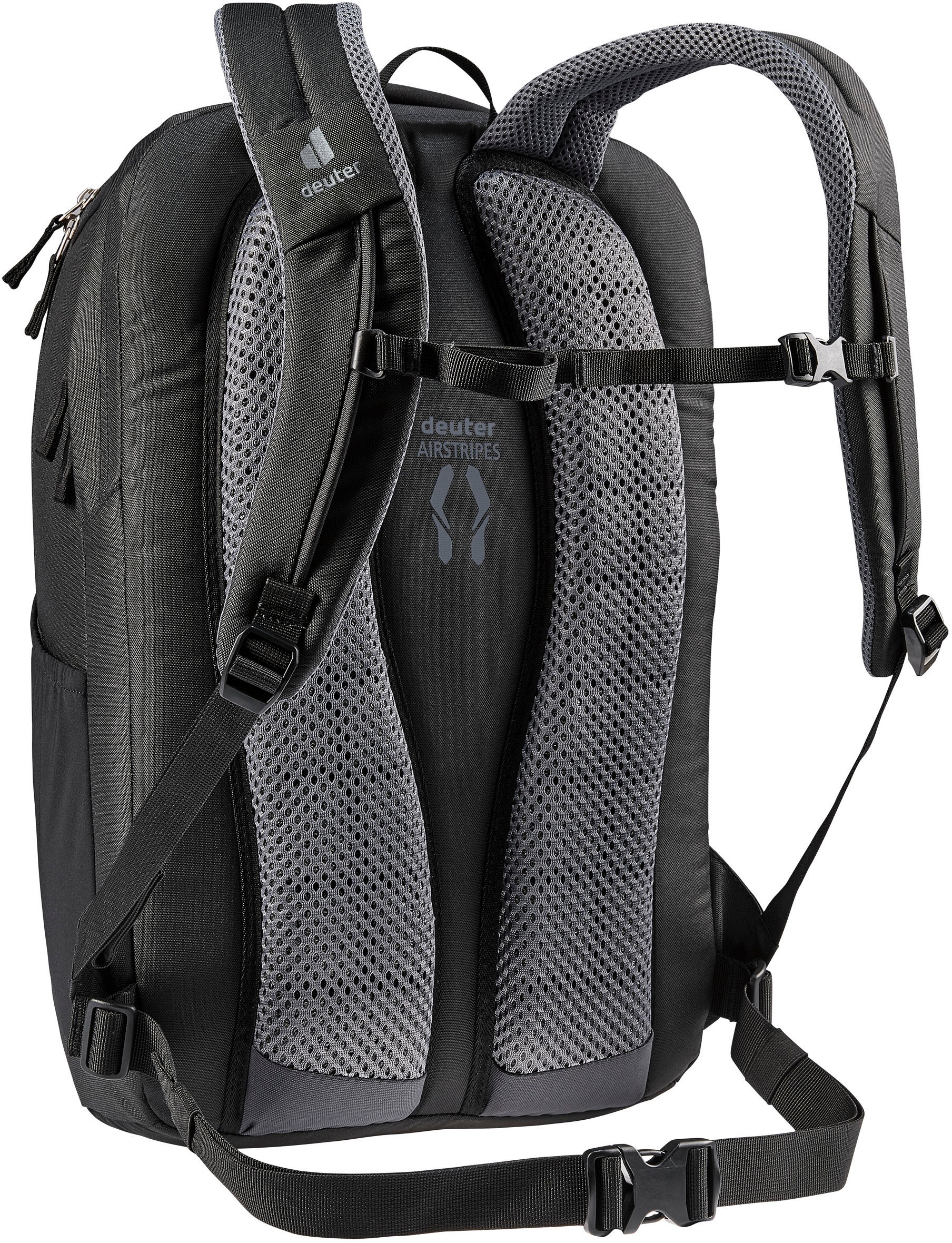 Laptoprucksack DEUTER "GIGA", schwarz, Rucksäcke, B/H/T: 32cm x 48cm x 18cm, Kunstfaser, Laptoprucksack, für urbanen Alltag und Pendler, sportlicher Stil, B:32cm H:48cm T:18cm 2