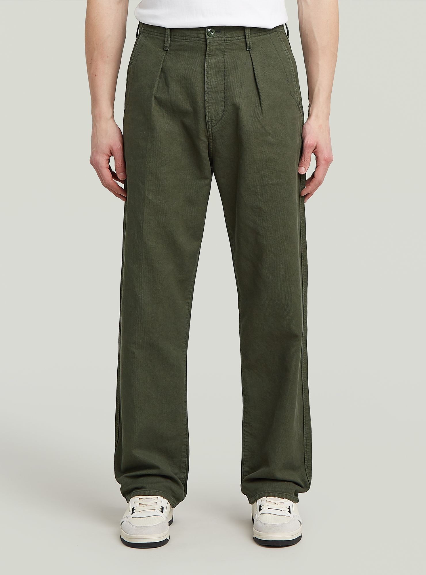 G-STAR Chinohose "Pleated Chino Relaxed" günstig online kaufen