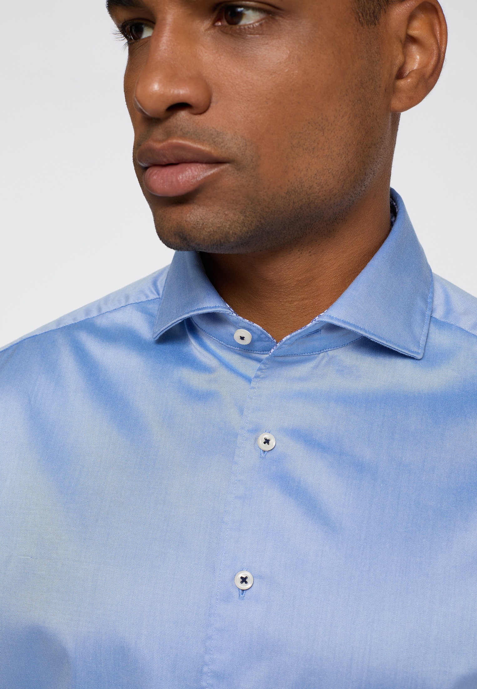 Thumbnail - Eterna Langarmhemd "MODERN FIT" EASY IRON (bügelleicht)