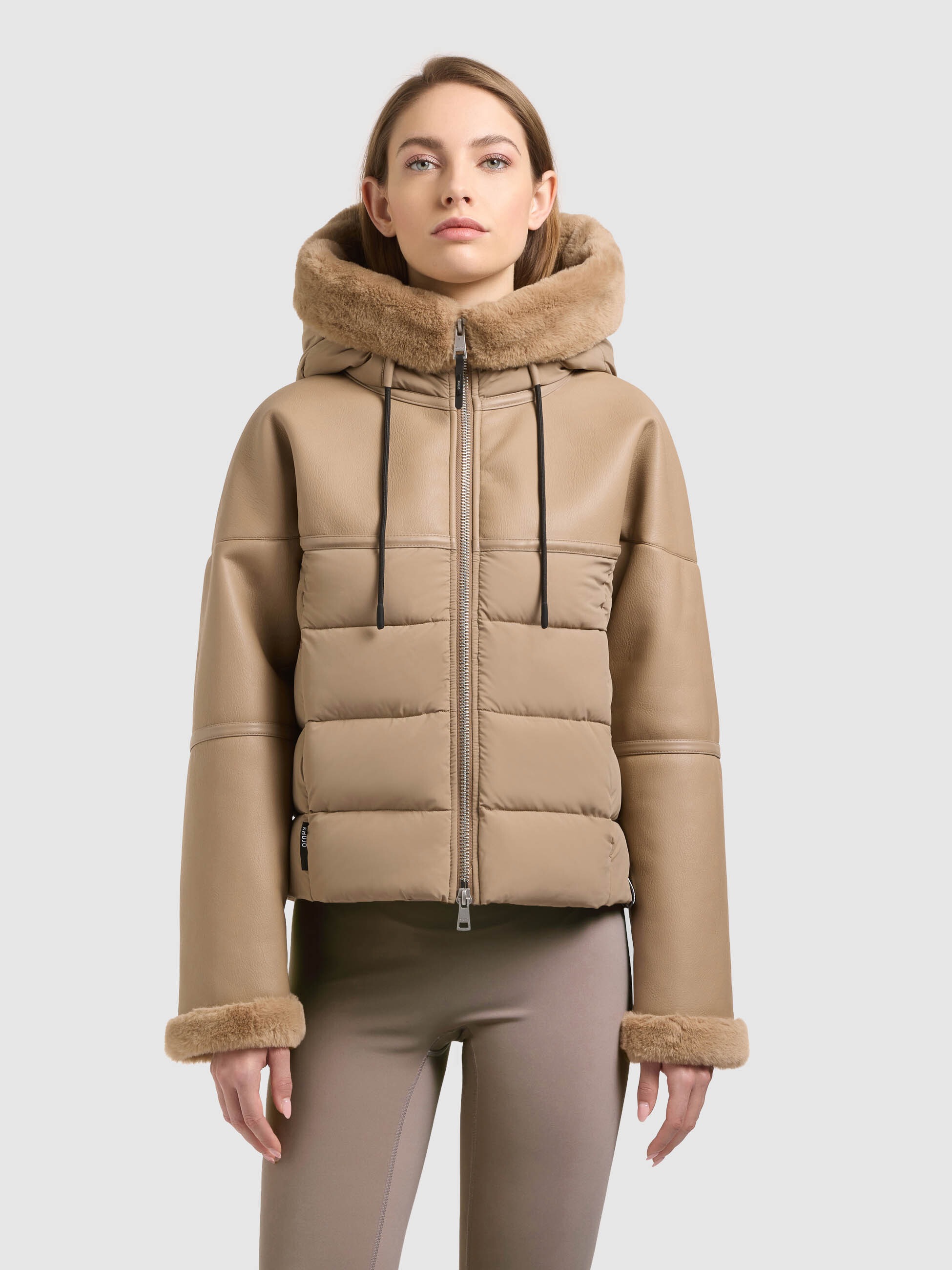 khujo Steppjacke »JHENE« mit Kapuze