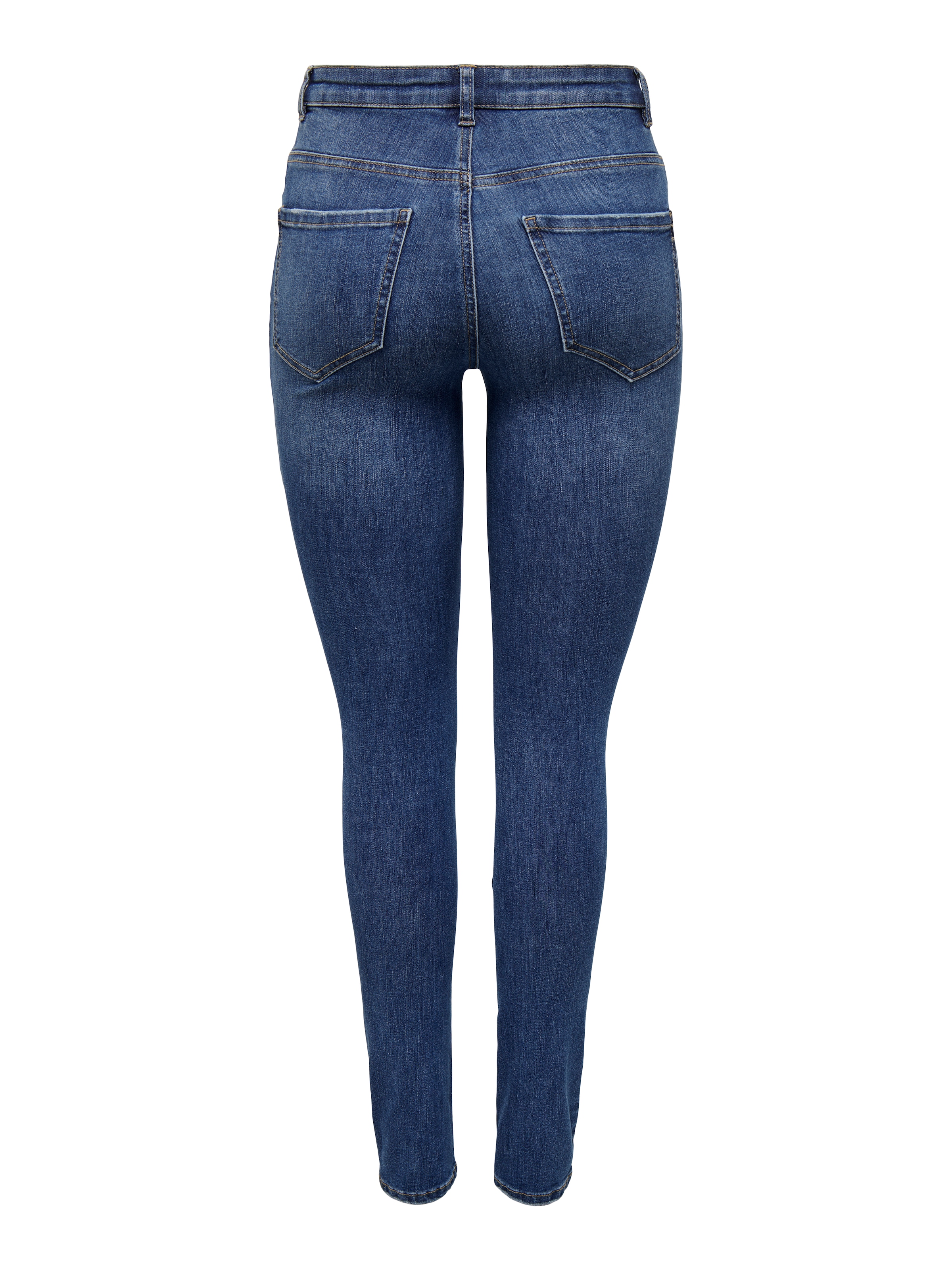 ONLY Skinny-fit-Jeans »ONLROSE – Skinny-Jeans mit hoher Taille und modischer Waschung« skinny fit, modisch, Denim, Baumwollmischung