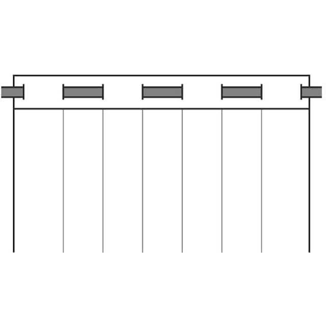 mit HxB: »Linessa«, St.), for you! BAUR Metallösen Ösenschal 245x137, Neutex Vorhang | (1