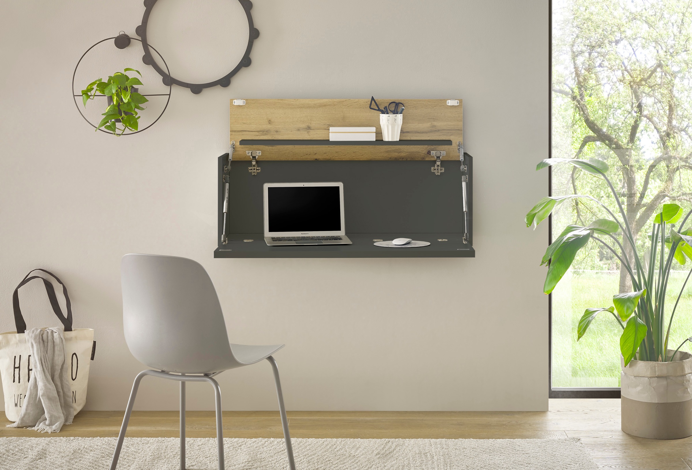 Home affaire Wandsekretär "CiTY/GiRON" zeitlos modern, wohnliches Home Offi günstig online kaufen