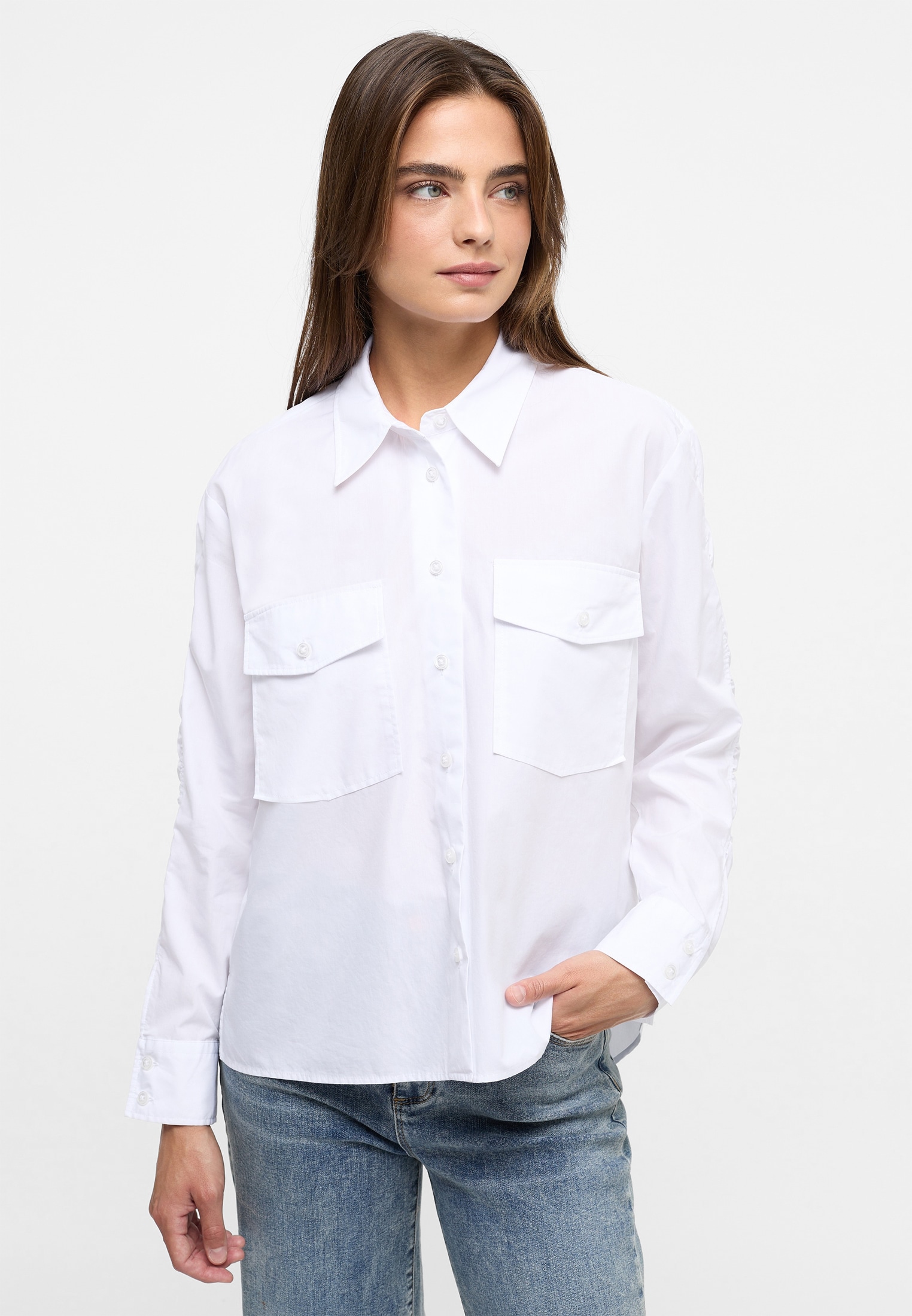 Eterna Hemdbluse "OVERSIZE FIT" günstig online kaufen