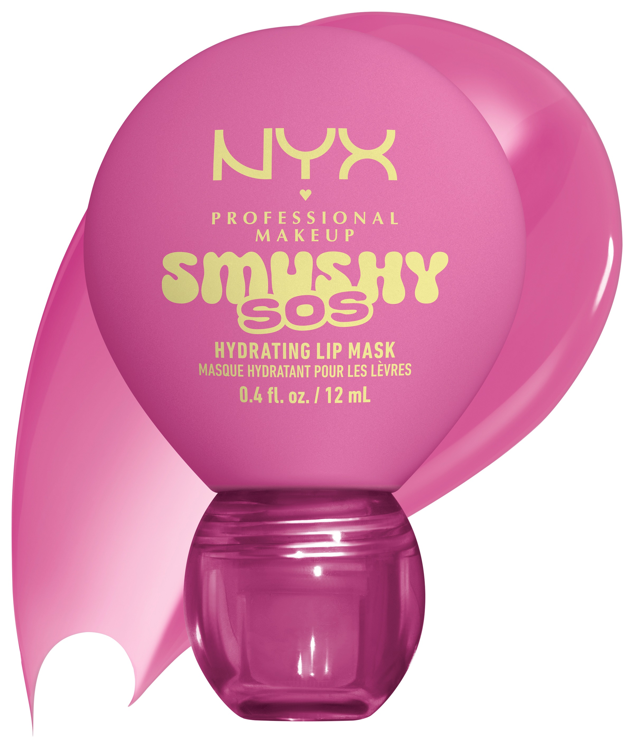NYX PROFESSIONAL MAKEUP Lippenpflegemittel »SMUSHY SOS GLOSSSY LIP BALM« pflege, getönte Farbe und professioneller Shine, alles in einem