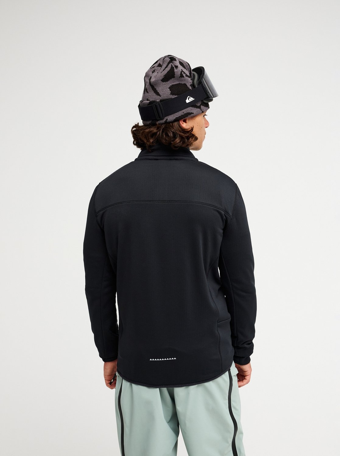 Quiksilver Fleecejacke »STEEP POINT FZ FLEECE« mit durchgehendem Reißverschluss, aus Polyester und Elasthan