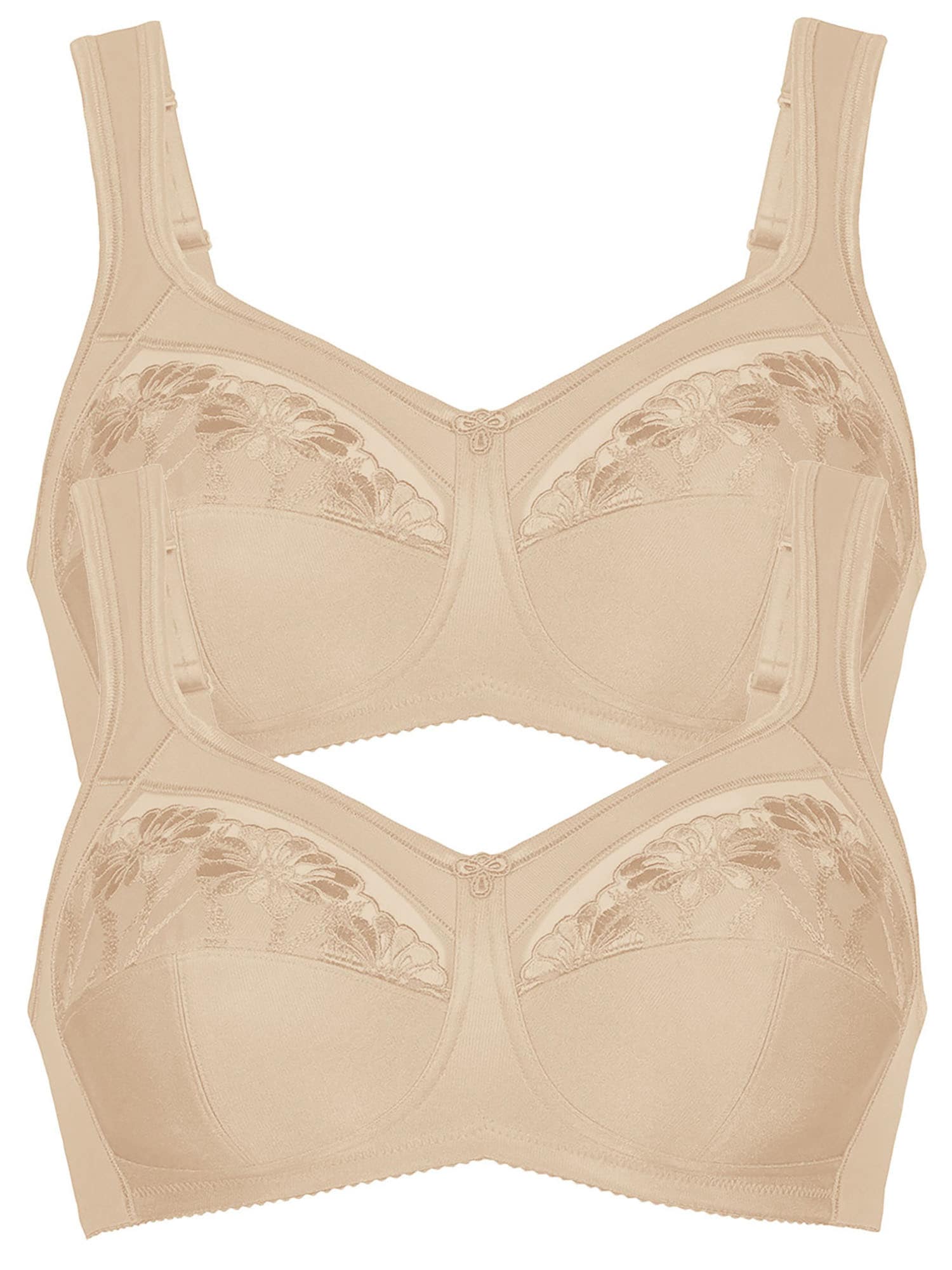 ANITA Damen Entlastungs-BH "Entlastungs BH Safina", Gr. 115, beige, Obermaterial: 50% Polyamid PA. 25% Polyester PES. 10% Elasthan EL. 10% Viskose