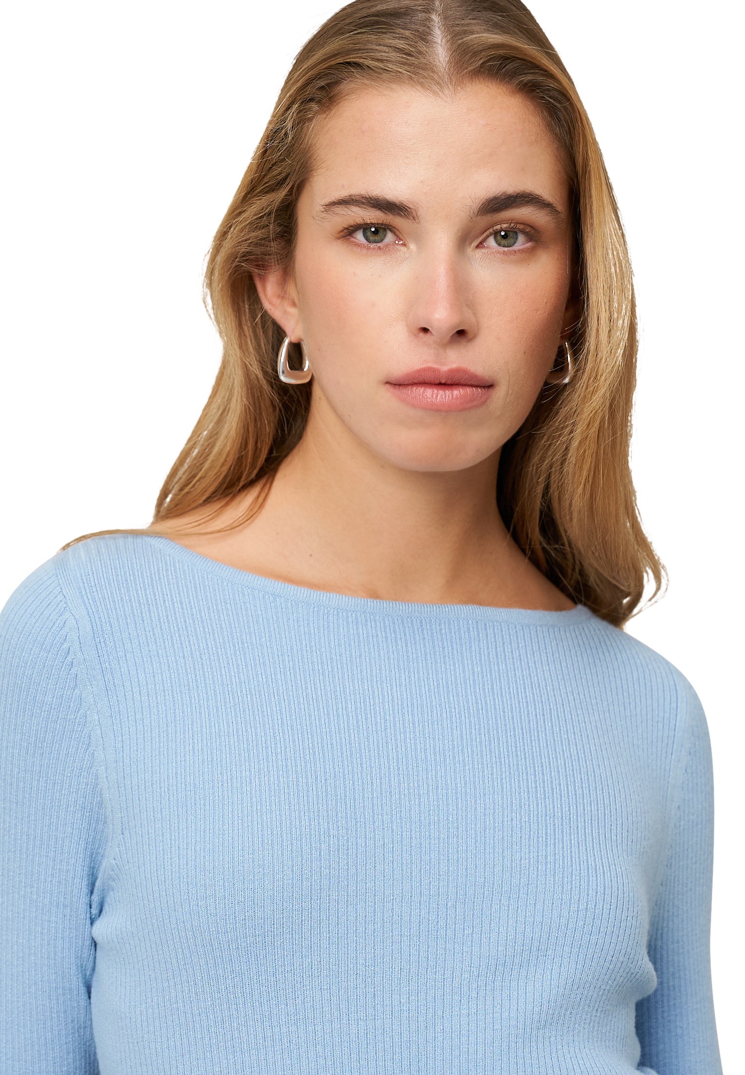 Zero Strickpullover »Damen mit Volants am Ärmel« 1 Stk.