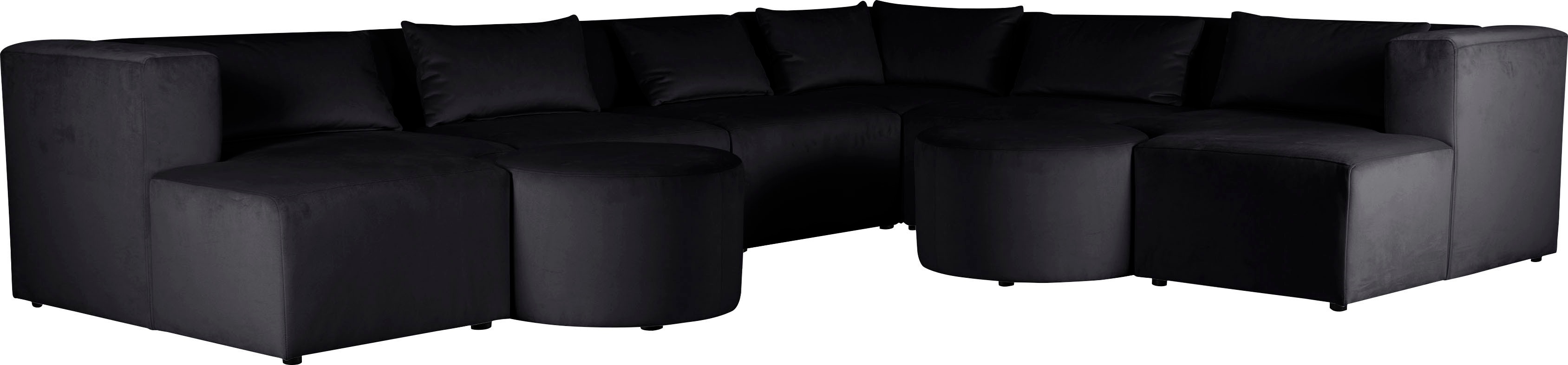 Thumbnail - Leonique Ecksofa "Alexane L-Form", zusammengesetzt aus Modulen, in vielen Bezugsqualitäten und Farben