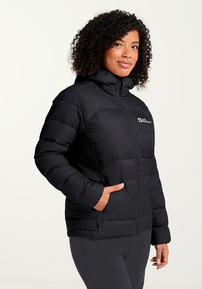 Jack Wolfskin Daunenjacke "ATHER DOWN HOODY W RDS", mit Kapuze günstig online kaufen