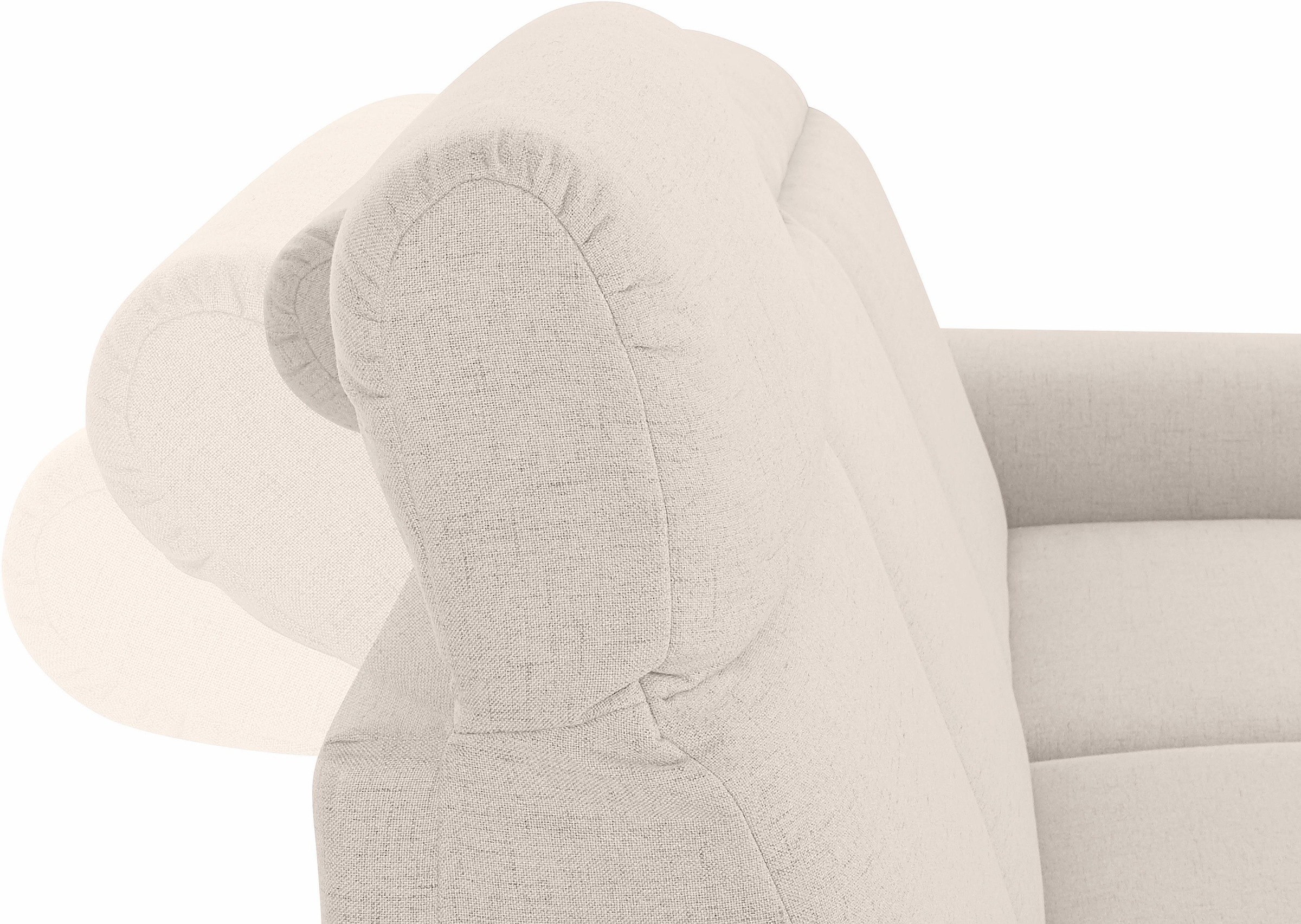 sit&more Ecksofa »Township L-Form«, wahlweise mit elektrischer Wallfree-Funktion