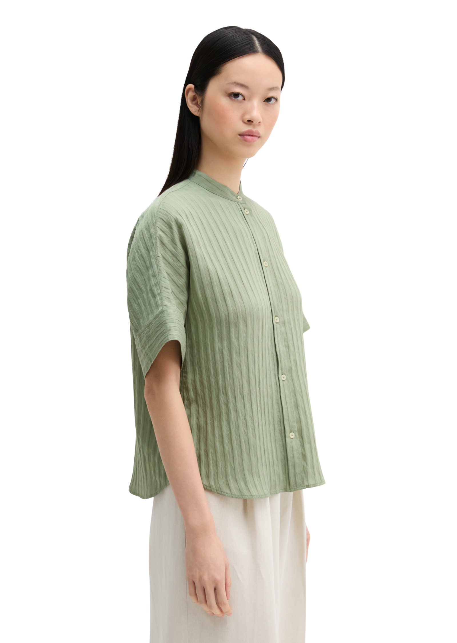 Marc O'Polo Kurzarmbluse »aus TENCEL™ Modal«
