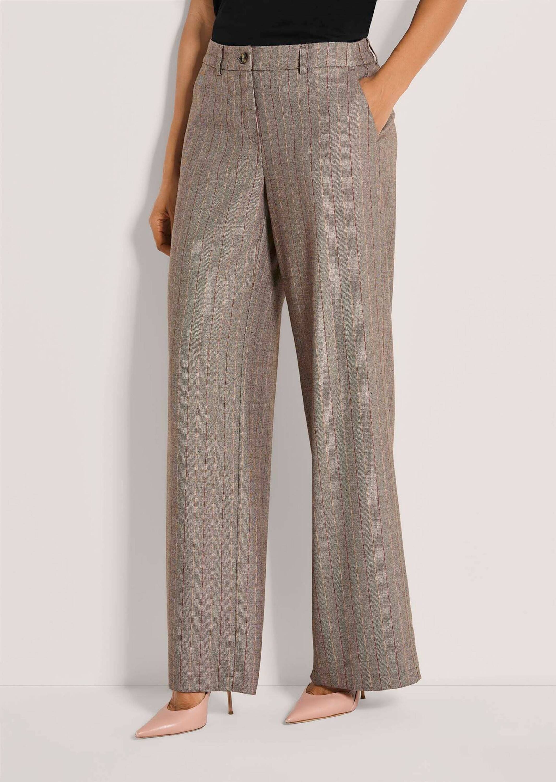 MADELEINE Palazzohose »Hose Wide-Leg-Hose mit Nadelstreifen«
