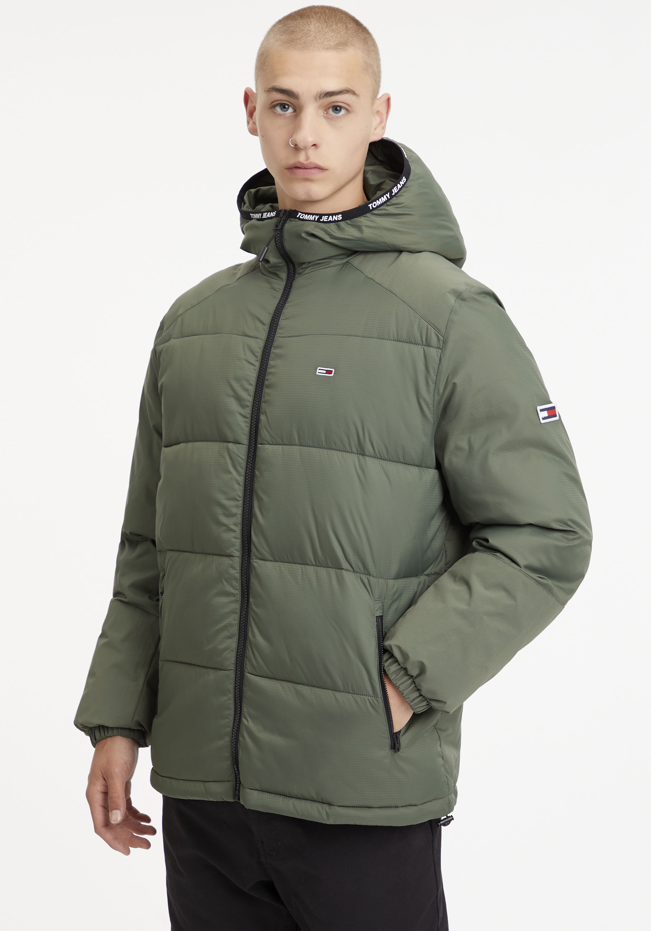 Steppjacke »TJM TRANSITIONAL PUFFER«, mit Kapuze, mit Reißverschluss