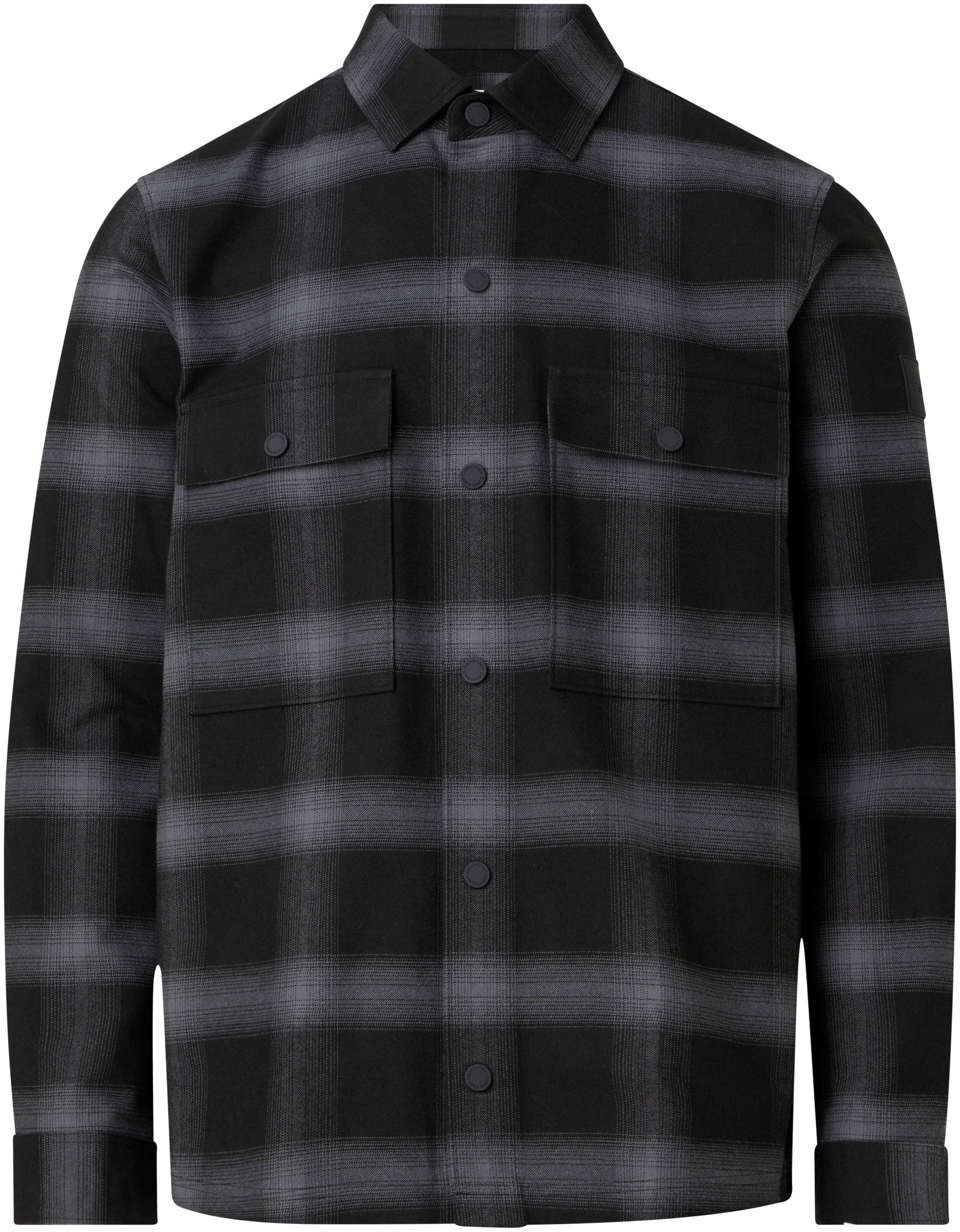 Calvin Klein Karohemd »TWILL FLEECE CHECK OVERSHIRT«