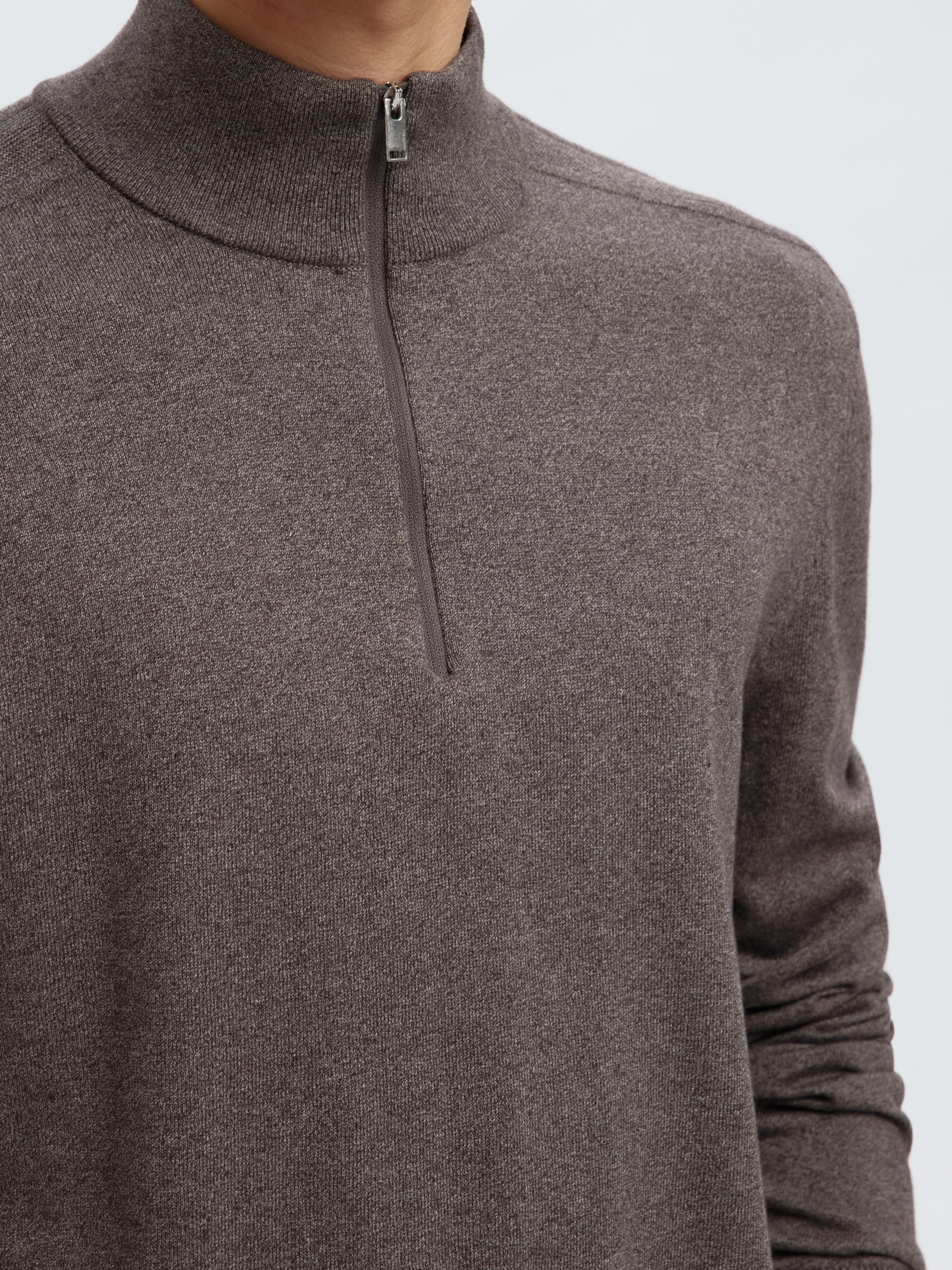 SELECTED HOMME Troyer "SLHBERG HALF ZIP CARDIGAN NOOS" günstig online kaufen