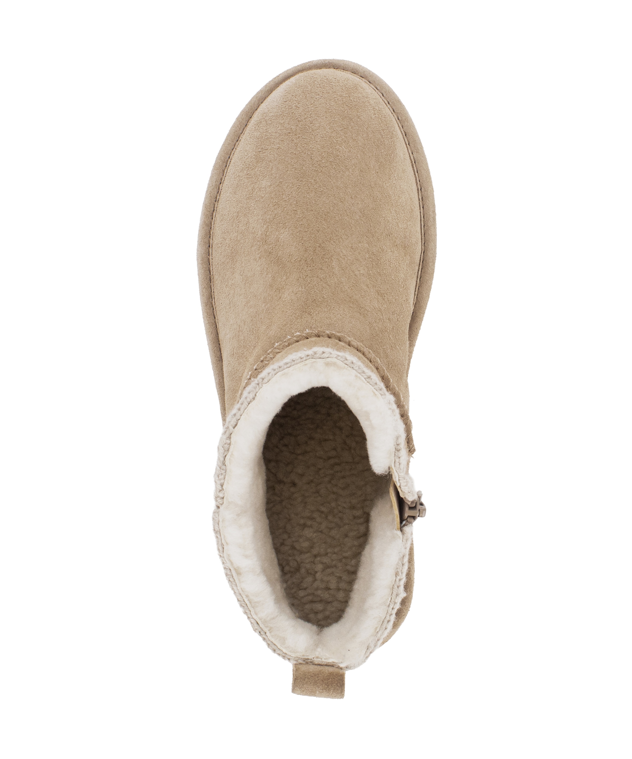 Gabor Winterboots  Plateau, Stiefelette mit Häkelappliaktion, Weite G (= weit)