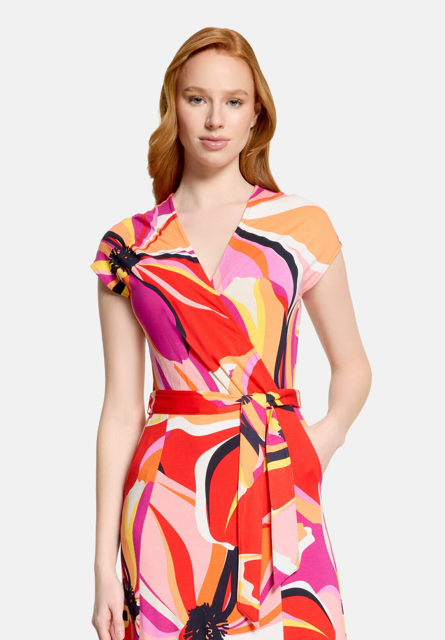 Betty Barclay Jerseykleid »Damen mit Blumenprint« Eingrifftaschen