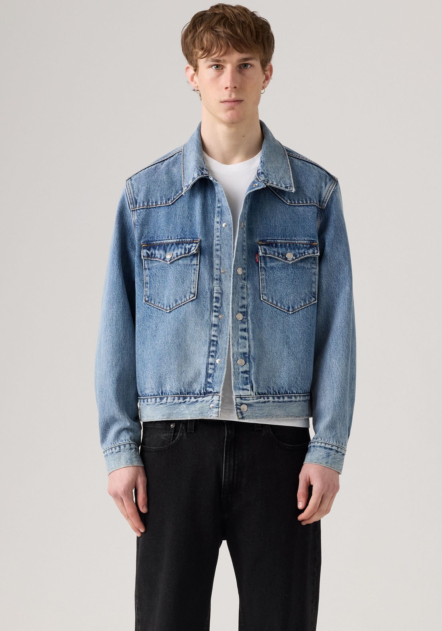 Levis Jeansjacke, Westernstyle günstig online kaufen