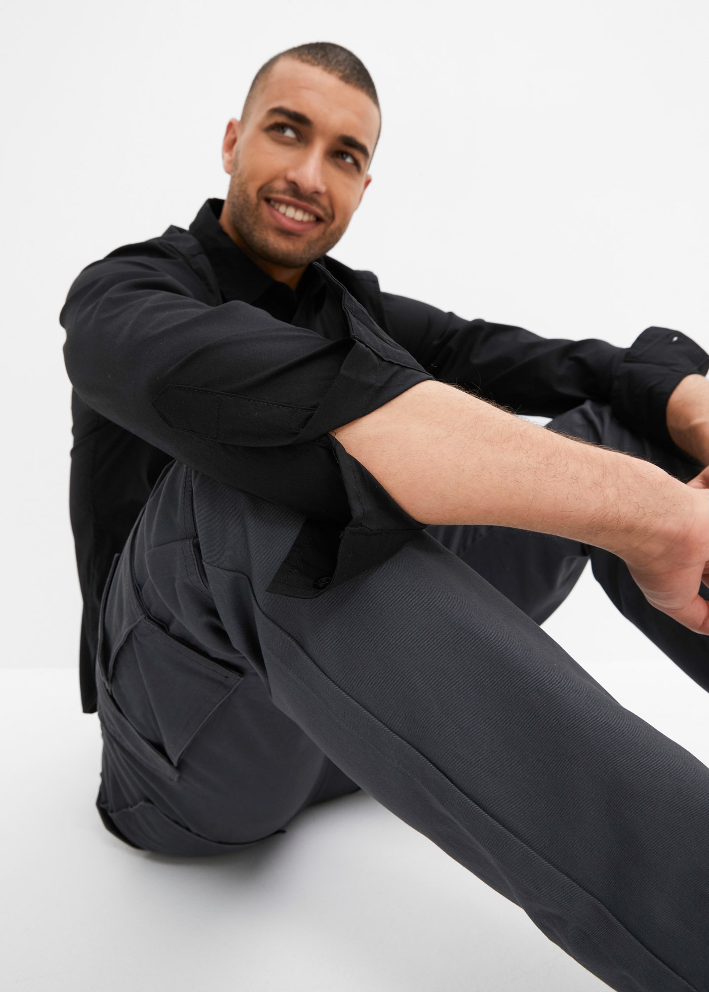 bonprix Langarmhemd mit Kentkragen