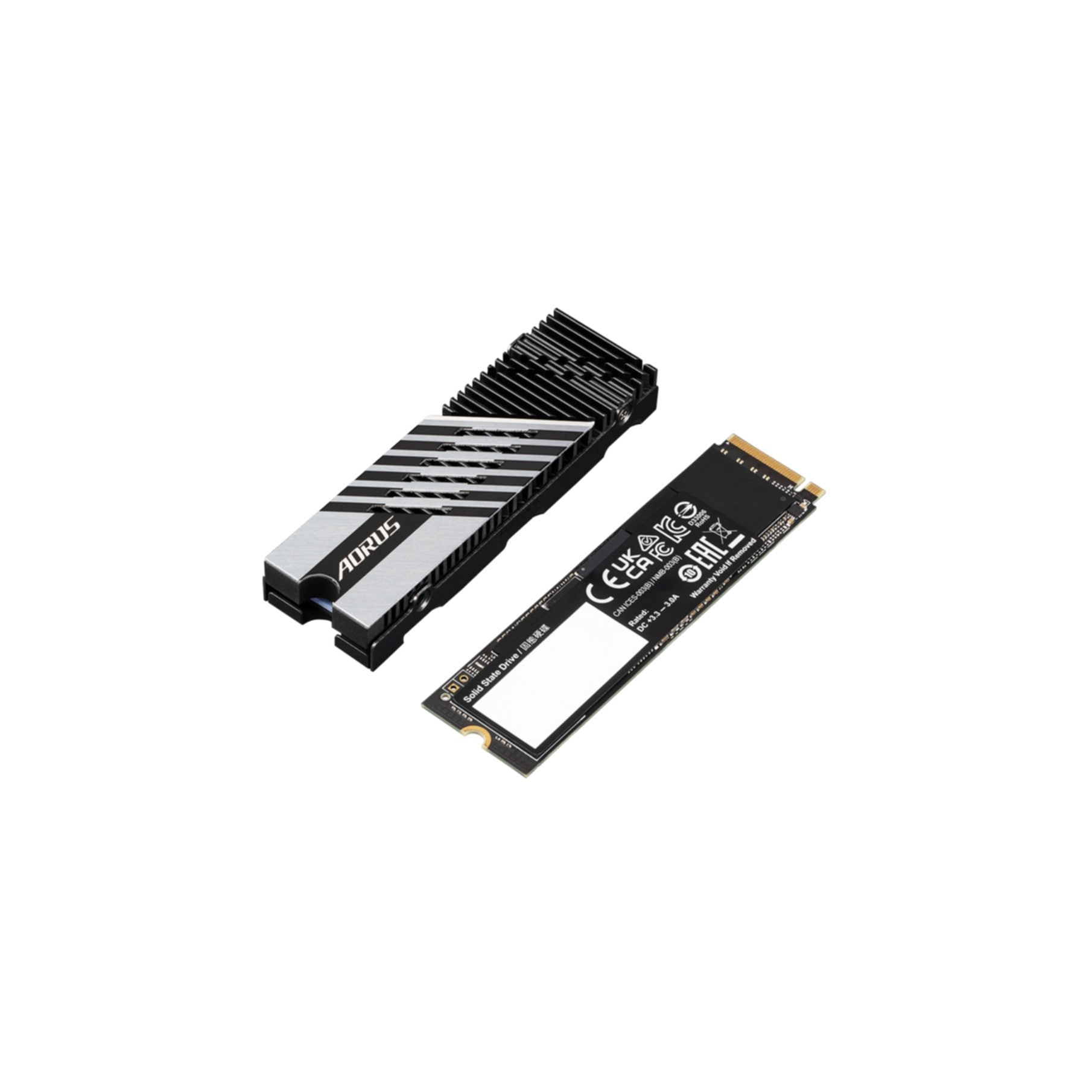 Gigabyte interne SSD »AORUS Gen4 7300 SSD 2TB«