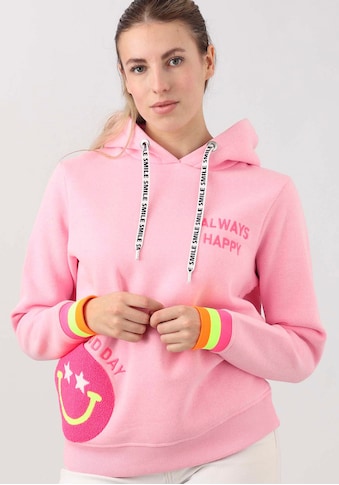 Zwillingsherz Hoodie »Always Happy« Hoodiebänder su ...