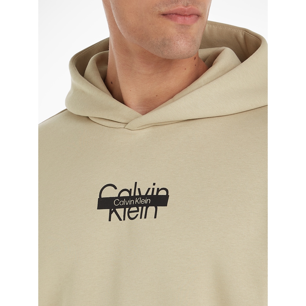 Calvin Klein Kapuzensweatshirt »CUT THROUGH LOGO HOODIE«