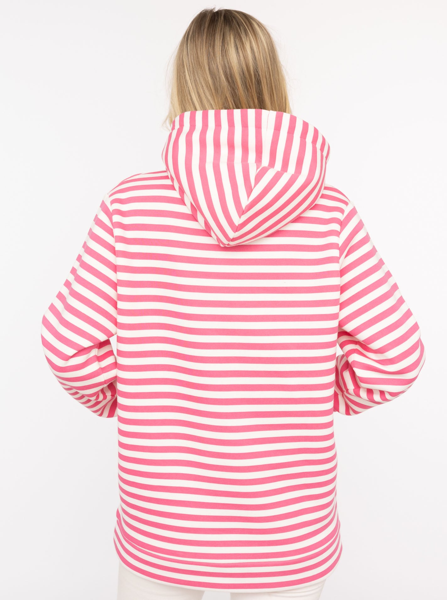 Zwillingsherz Kapuzensweatshirt »"Streifen Strandglück"«, gestreift, mit Strandglück Stickerer und Anker