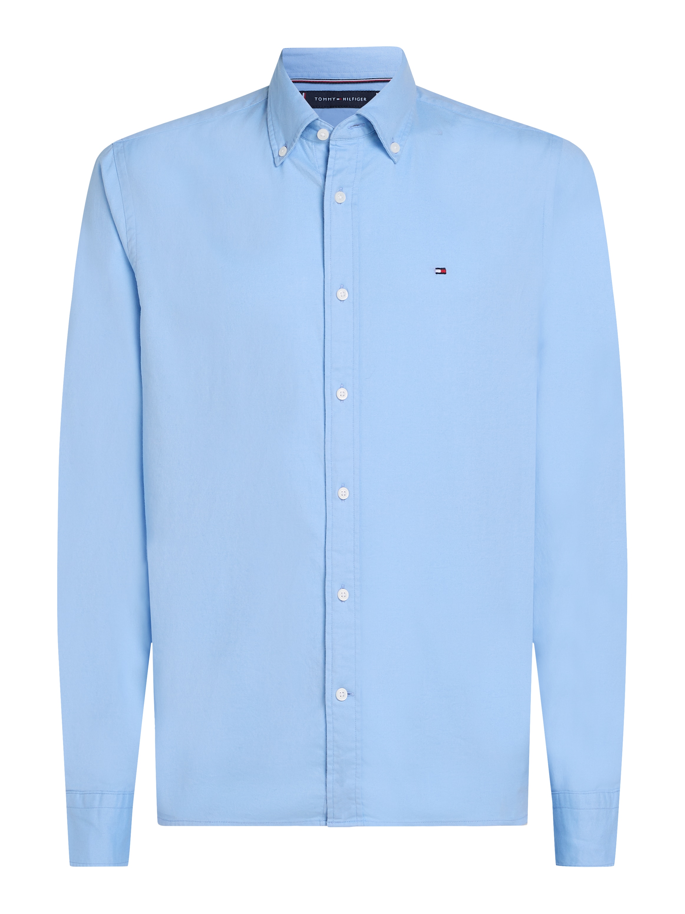 Tommy Hilfiger Businesshemd »FLEX BRUSHED SOLID RF SHIRT«